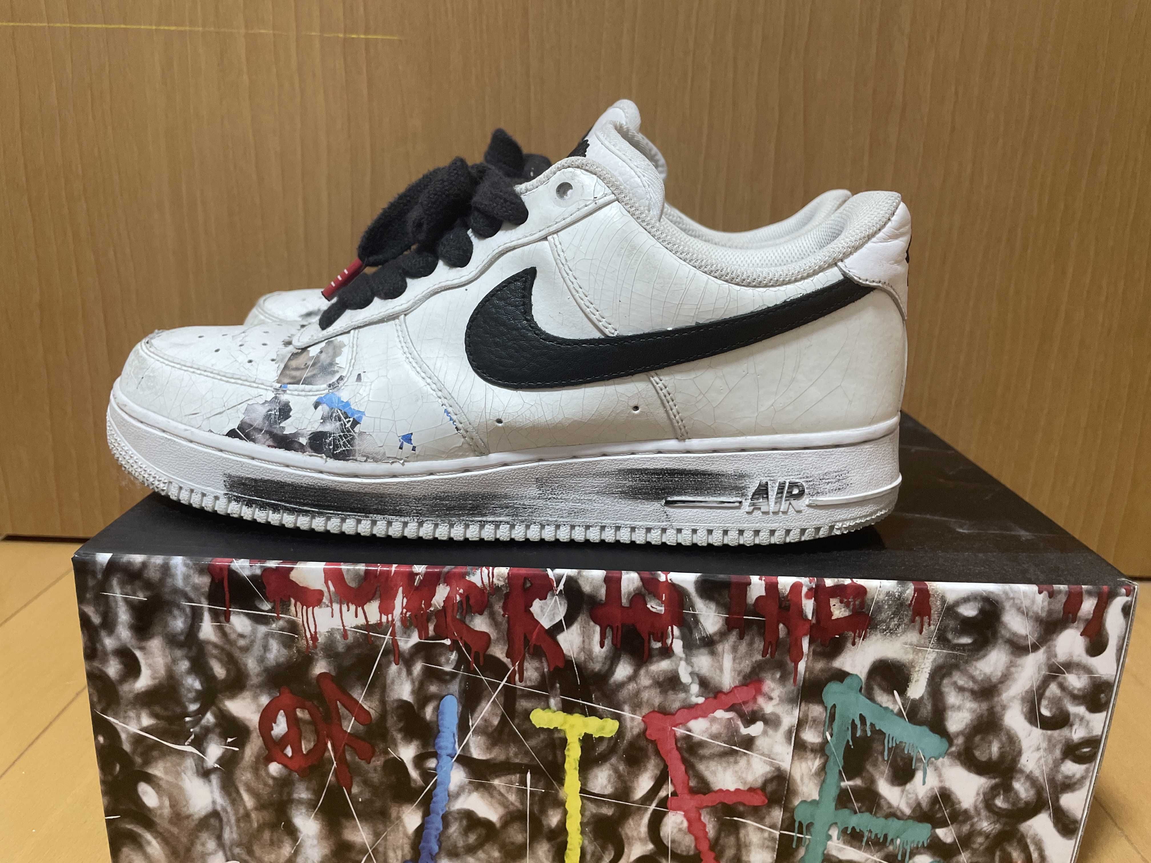 PEACEMINUSONE × Nike Air Force 1 Low "Para-noise/White/Black" / G-DRAGON