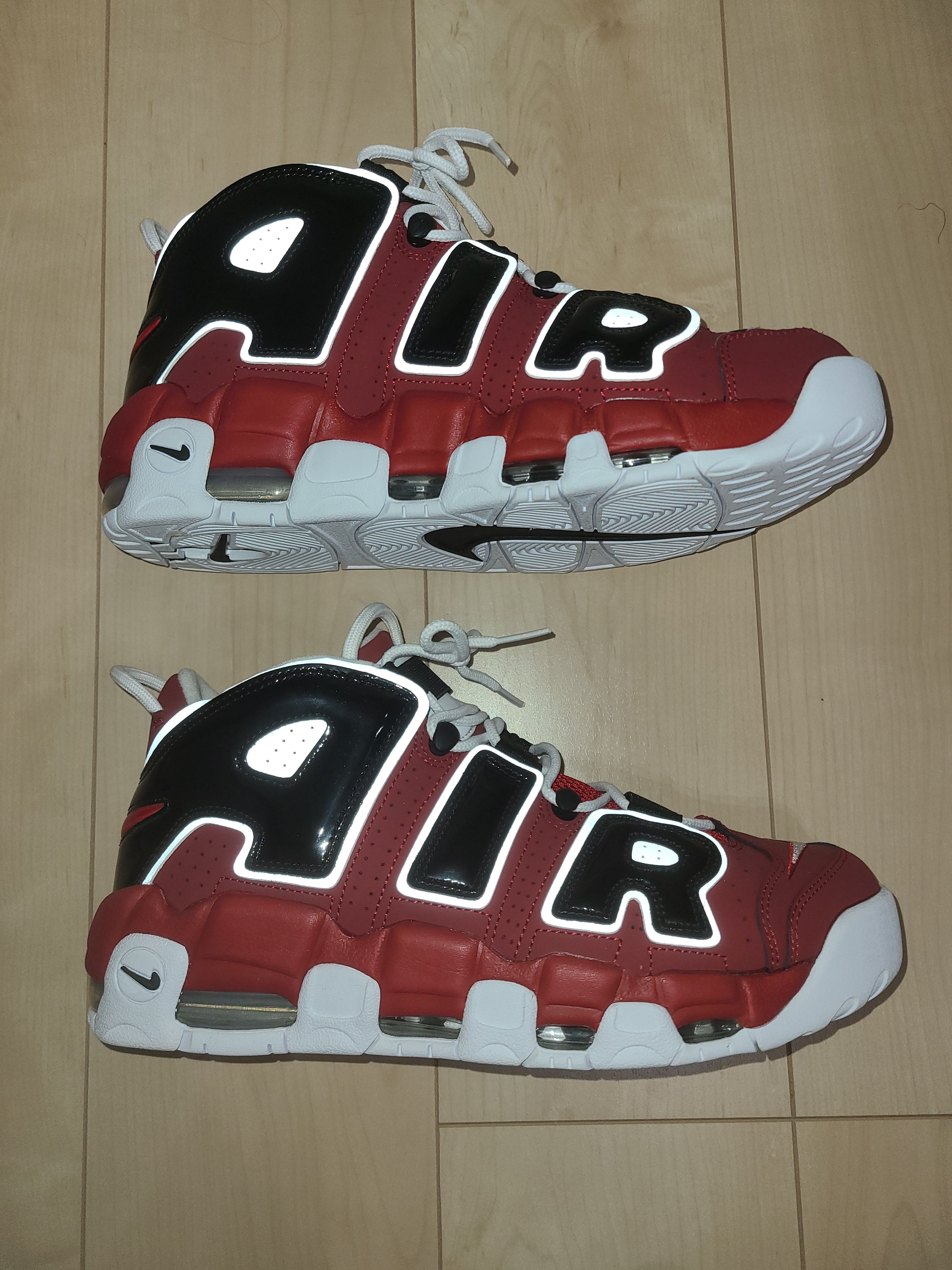 Nike Air More Uptempo ’96 "Black and Varsity Red" (2021)