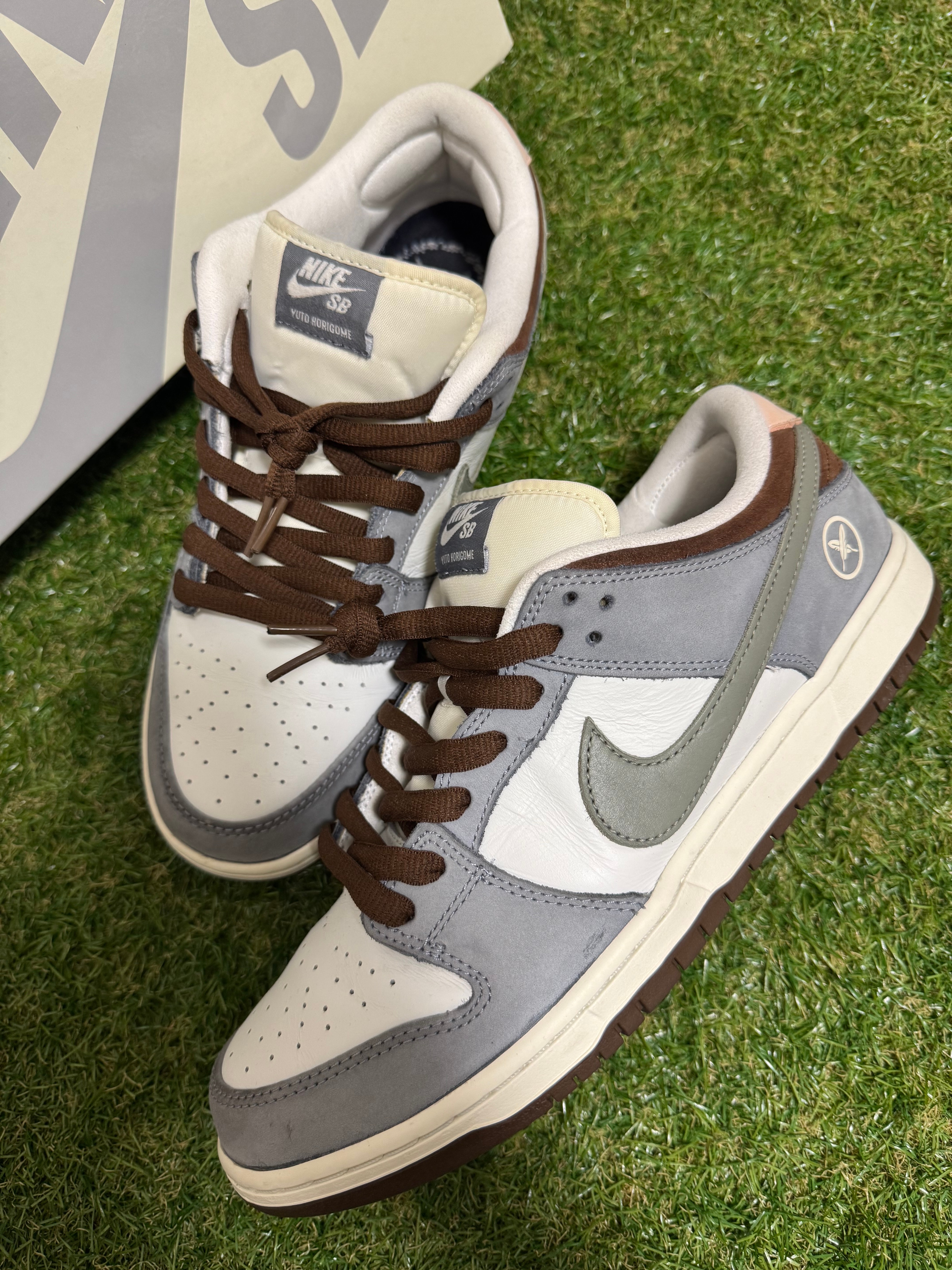 堀米 雄斗(Yuto Horigome) × Nike SB Dunk Low Pro QS "Wolf Grey"