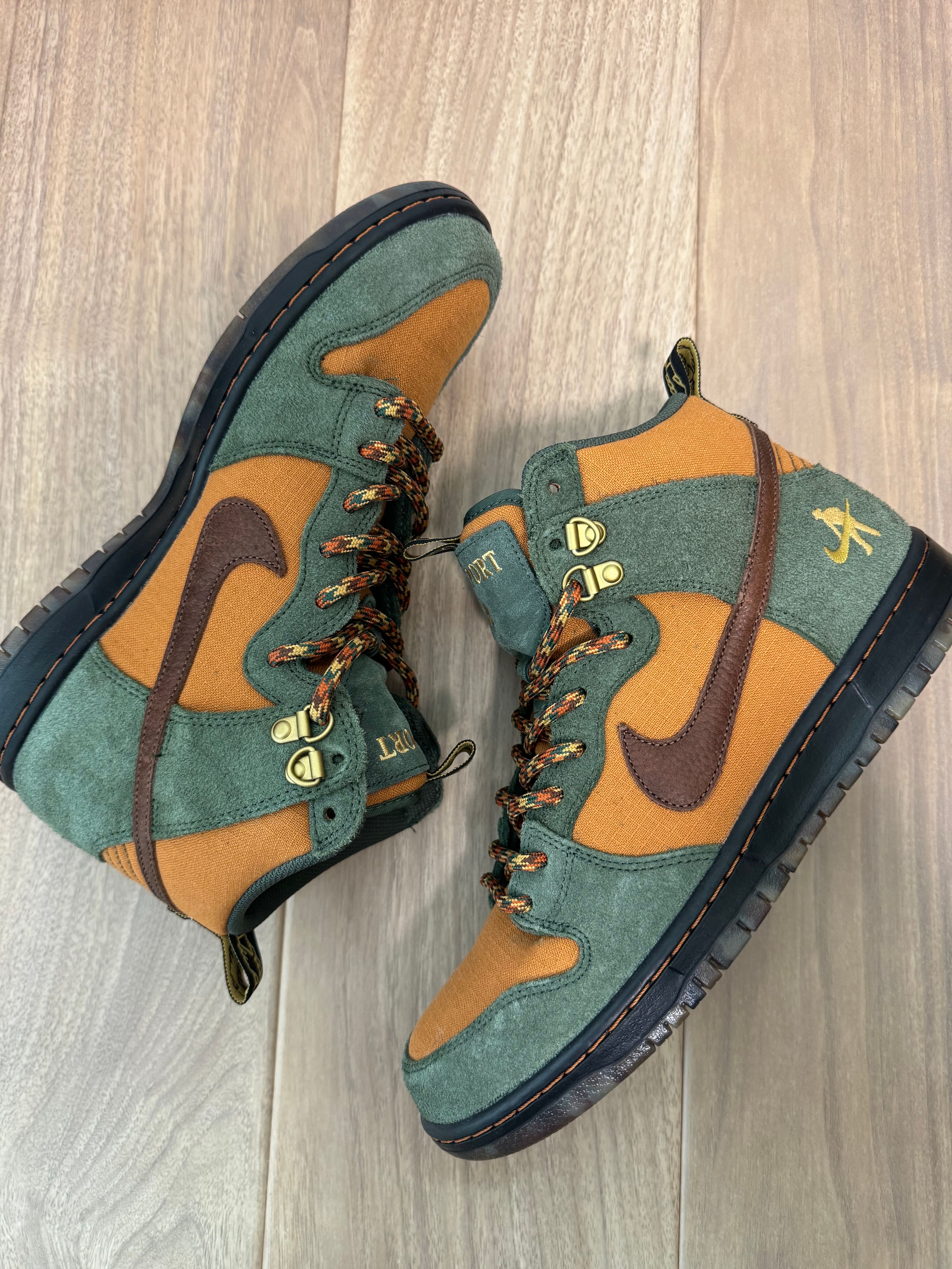 PASS~PORT × Nike SB Dunk High "Work Boot"