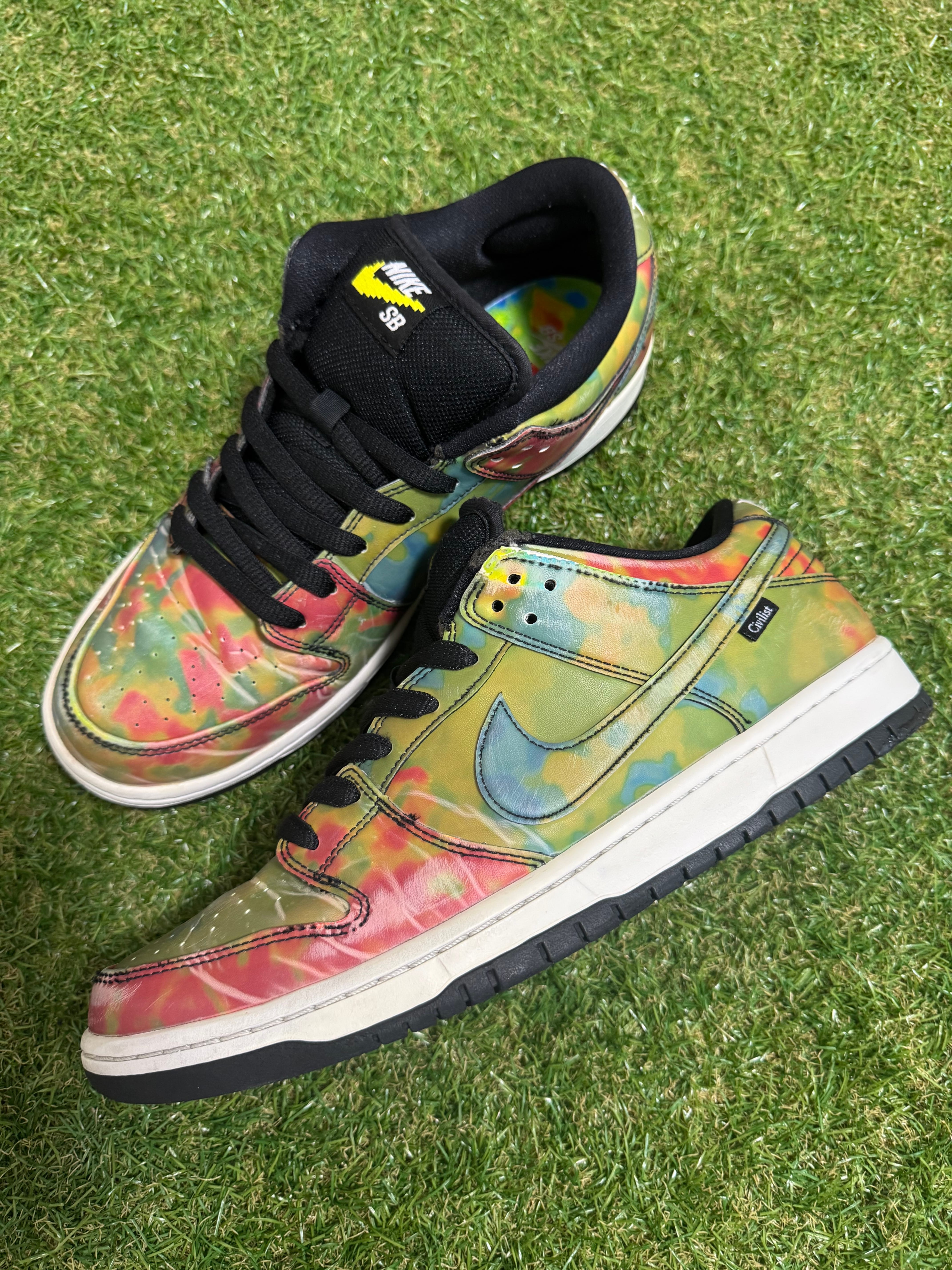 Civilist × Nike SB Dunk Low "Thermography"