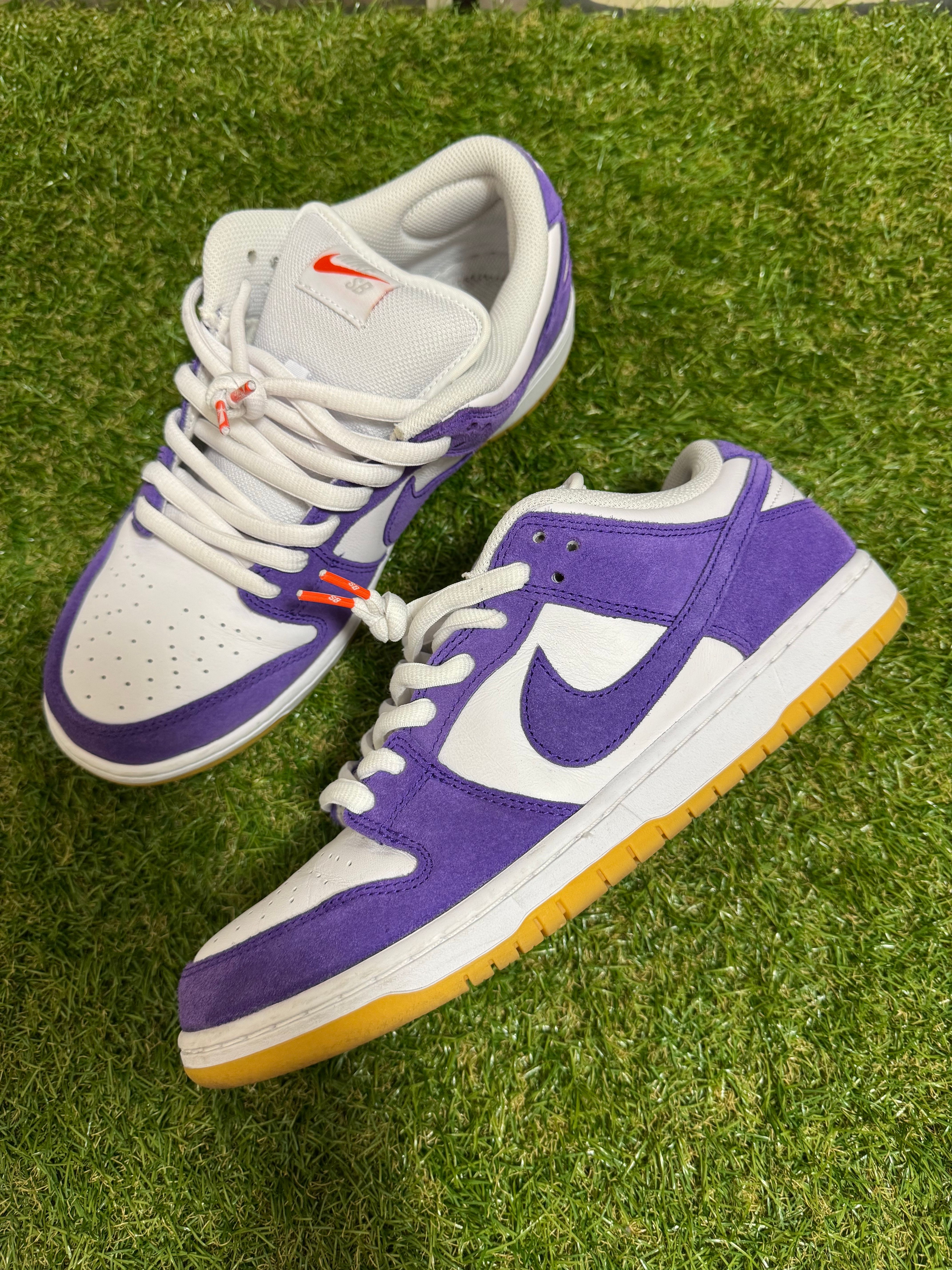 Nike SB Dunk Low Pro ISO Orange Label "Court Purple Gum"