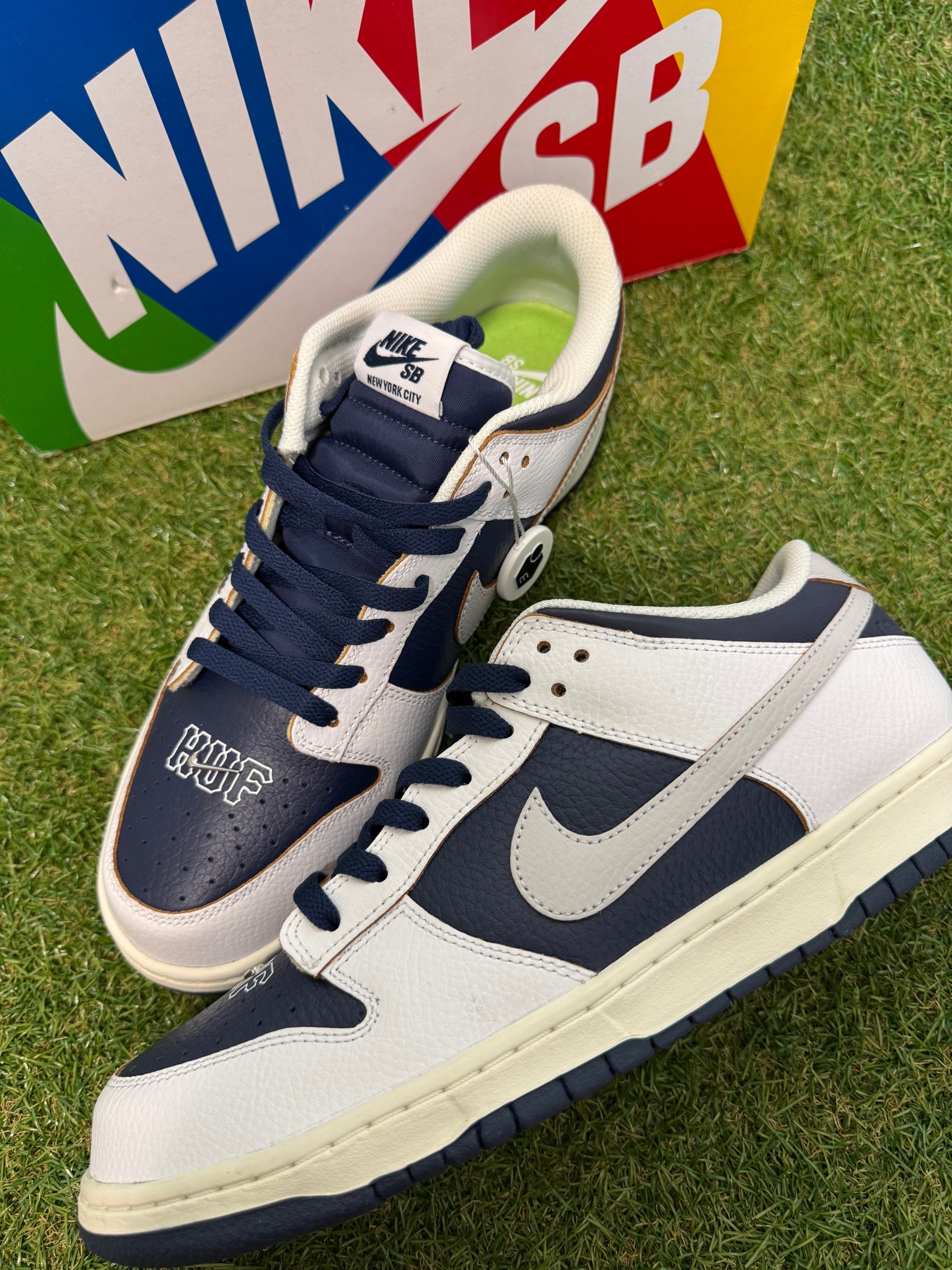 HUF × Nike SB Dunk Low "New York"