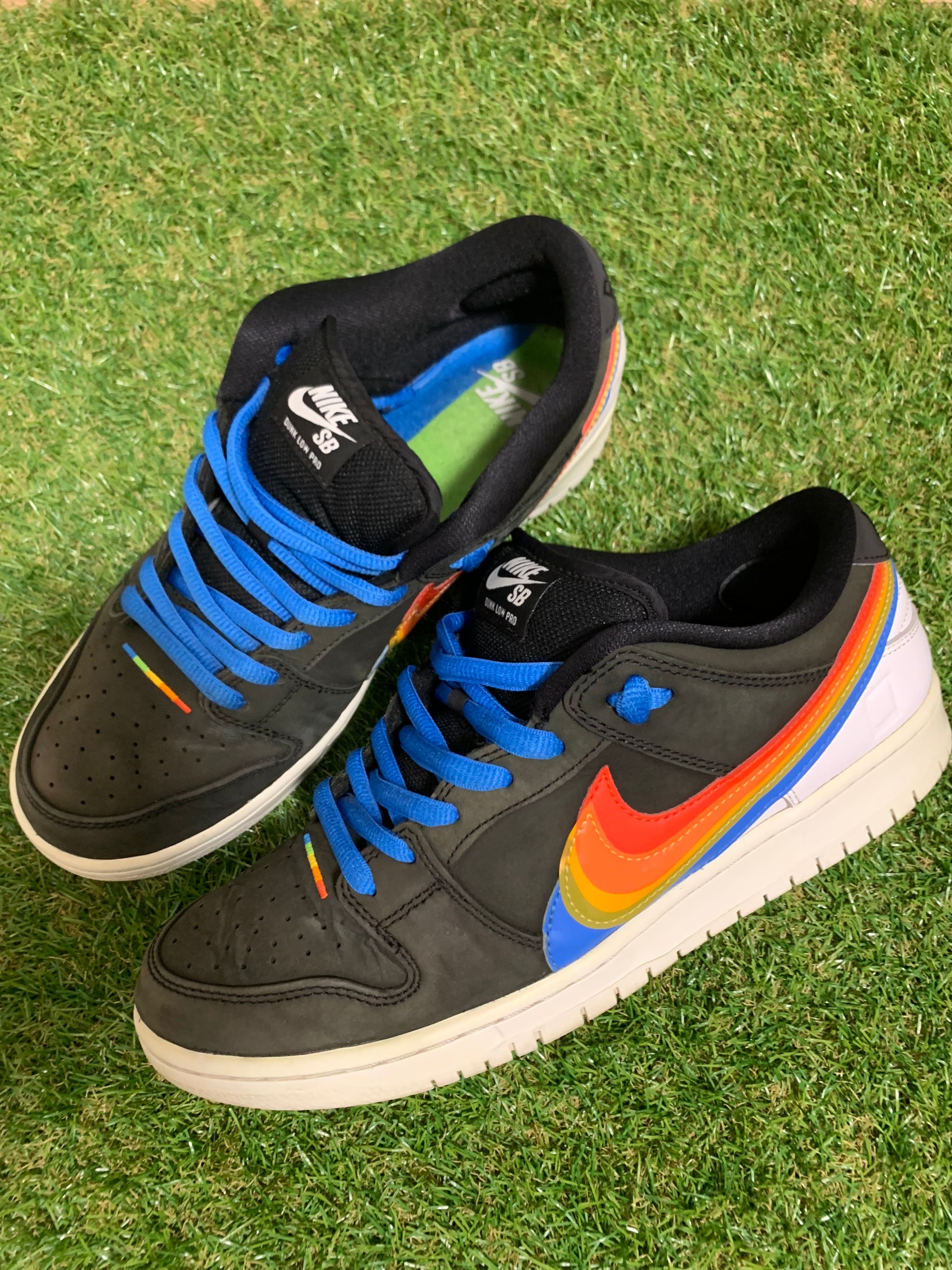 Polaroid × Nike SB Dunk Low Pro QS "Black/White"