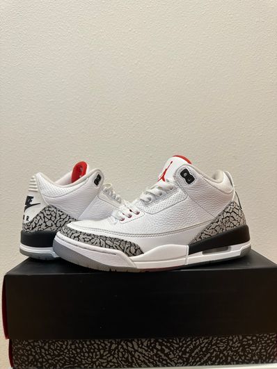 Nike Air Jordan 3 Retro "Free Throw Line White Cement"