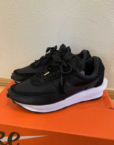 sacai × Nike LDV Waffle "Triple Black"