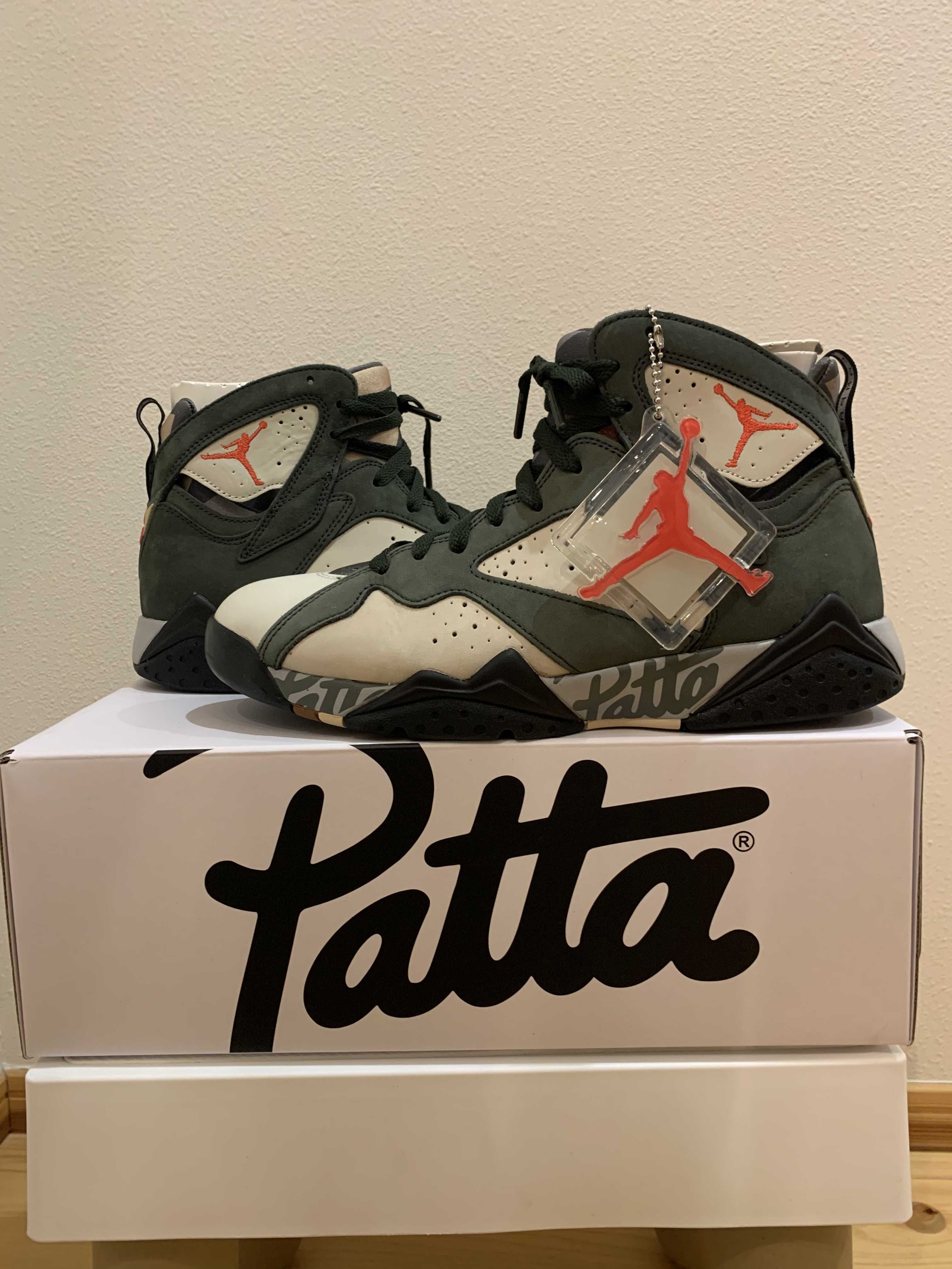 PATTA × NIKE AIR JORDAN 7 RETRO "SEQUOIA"