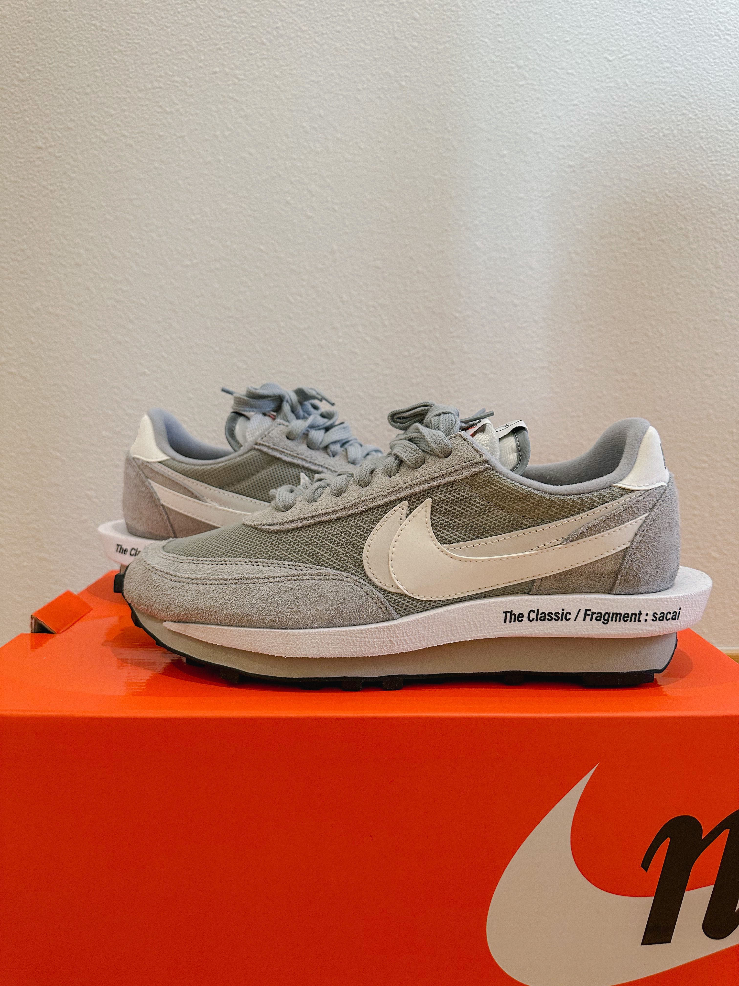 Fragment × sacai × Nike LD Waffle "Light Smoke Grey"