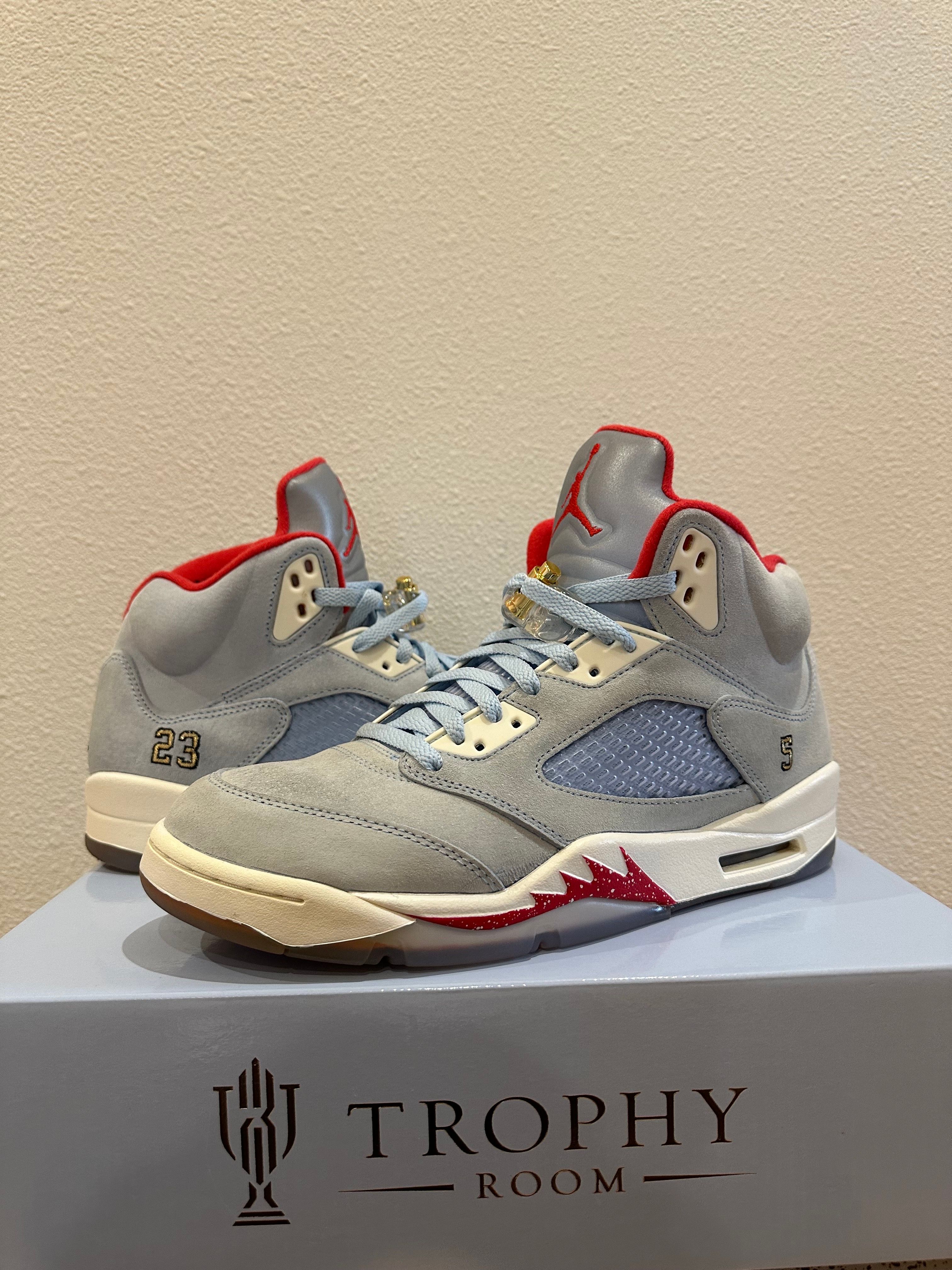 Trophy Room × Nike Air Jordan 5 JSP PACK "Ice Blue"