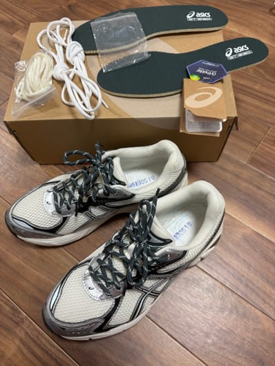 KITH × Asics GT-2160 "Cream/Scarab" (1201A955-100)