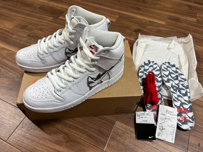 Oski x Nike SB Dunk High "Great White Shark"