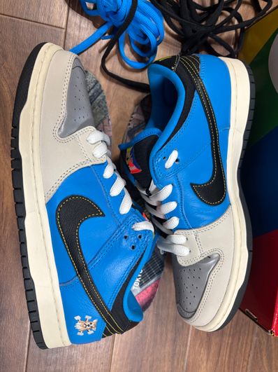 Instant Skateboards × Nike SB Dunk Low "Blue Hero"