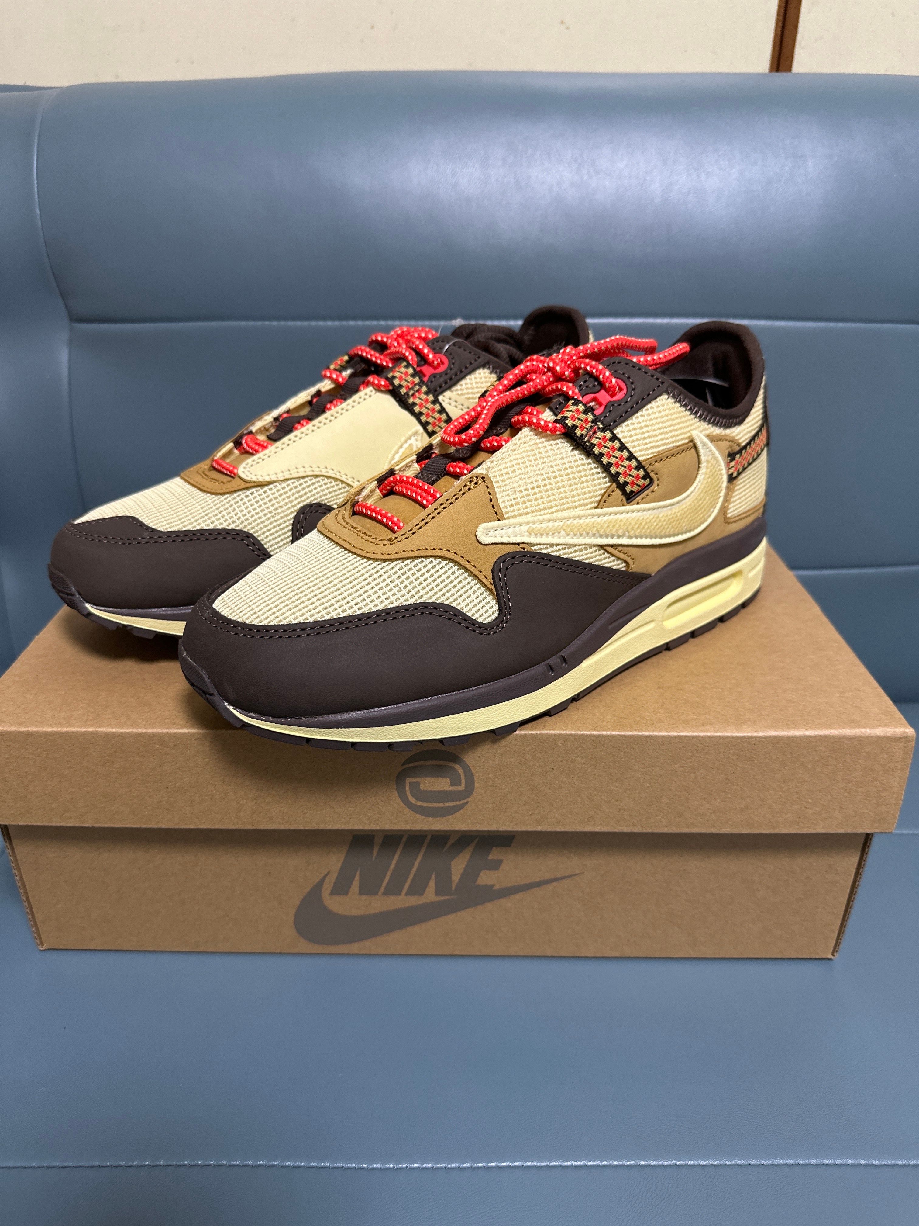 Travis Scott × Nike Air Max 1 "CACT.US Brown"