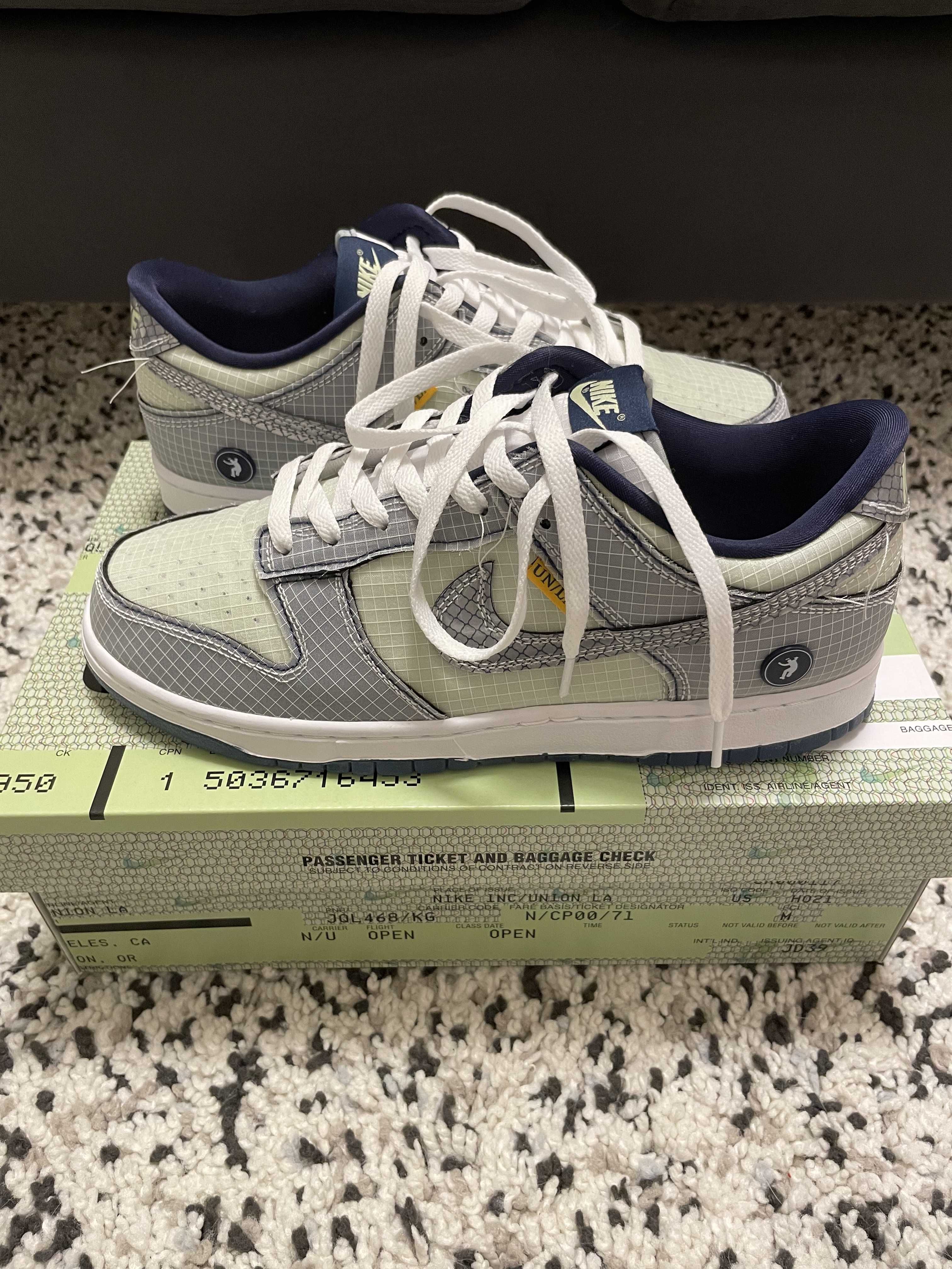 UNION × Nike Dunk Low "Pistachio"