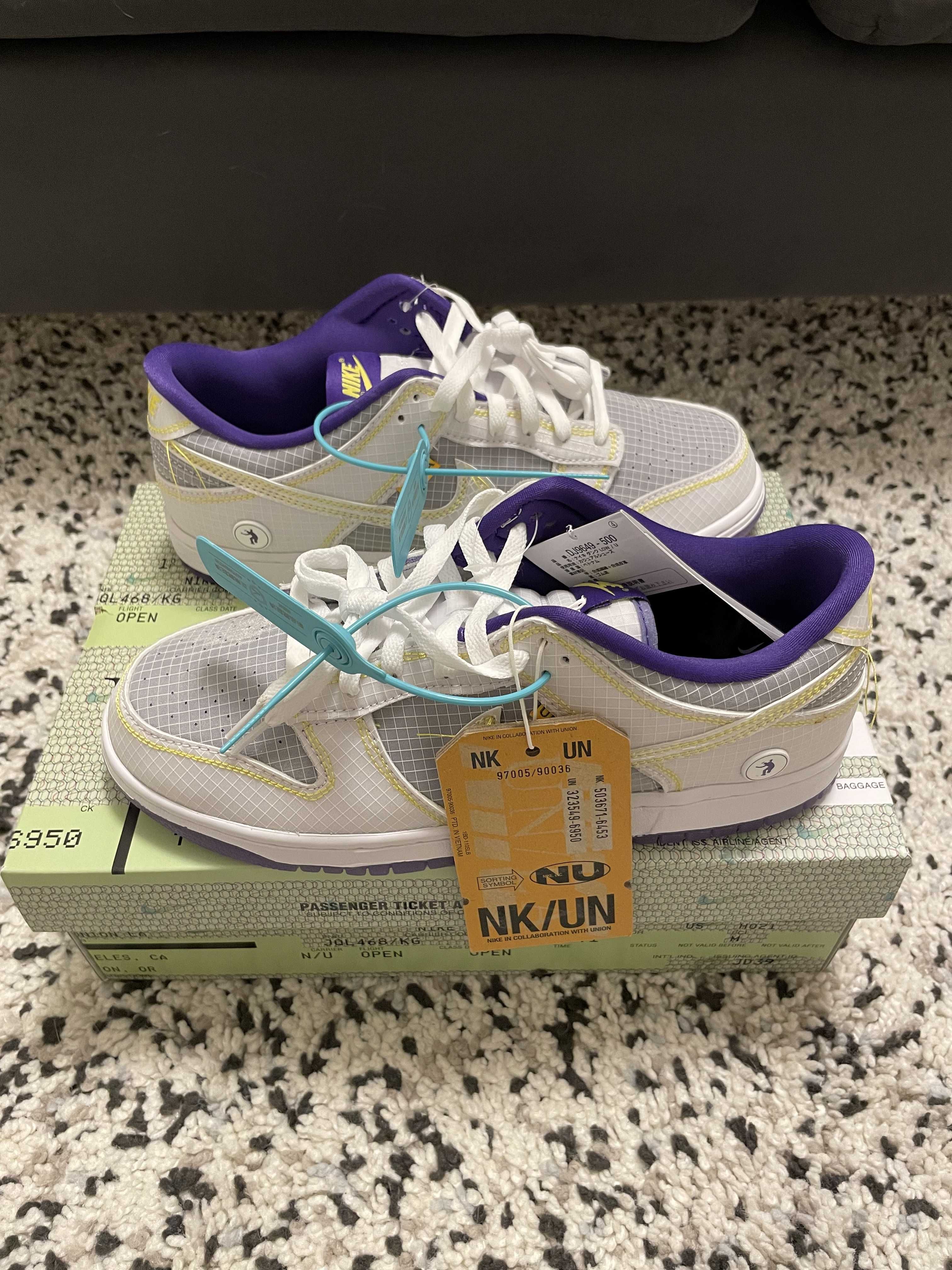 UNION × Nike Dunk Low "Court Purple"