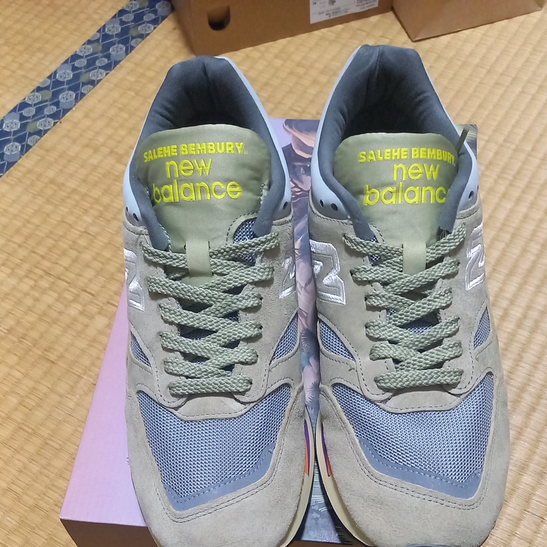 Salehe Bembury × New Balance 1500 Made in UK "Olive/Grey"