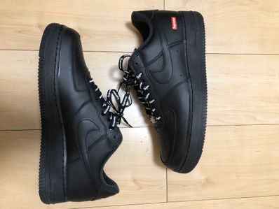 Supreme × Nike Air Force 1 Low "Black"