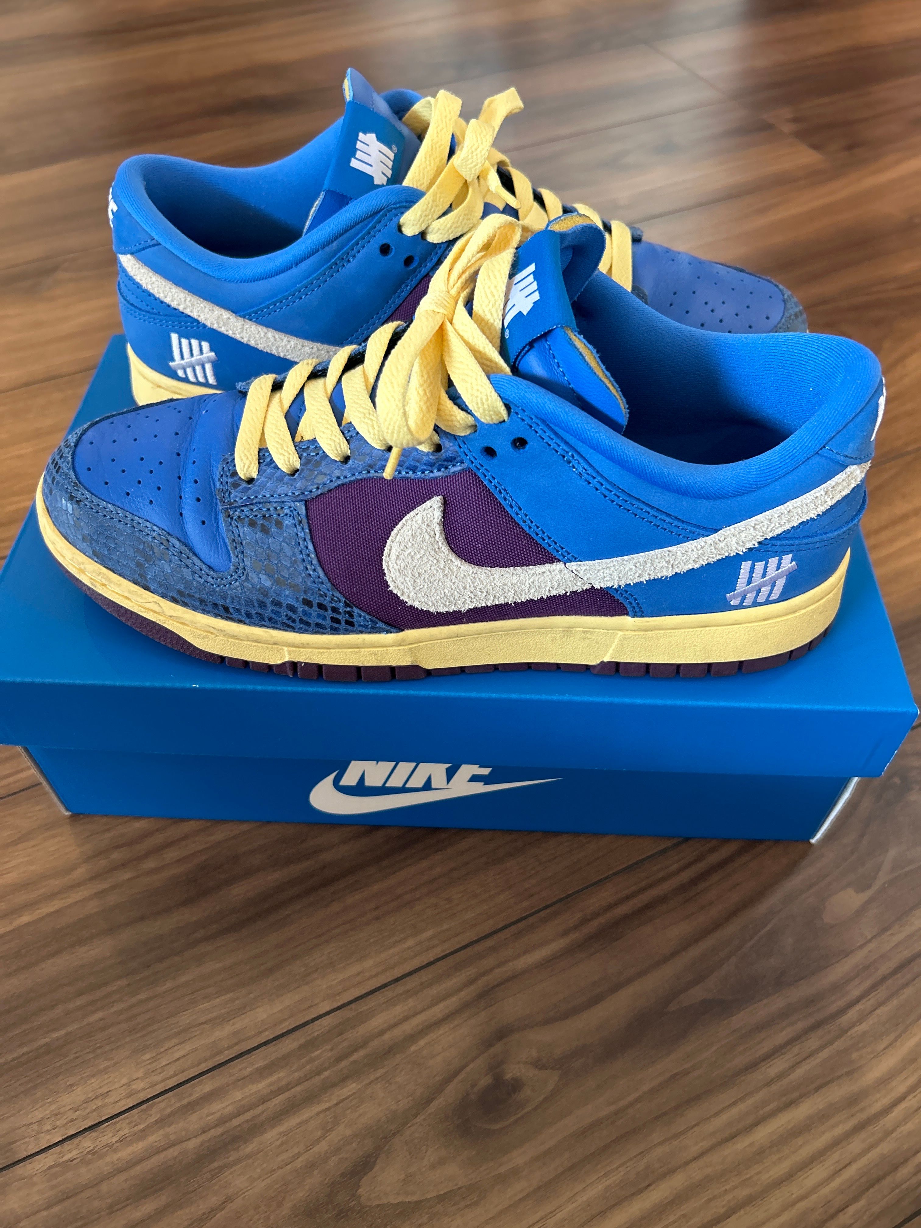 UNDEFEATED × Nike Dunk Low SP "Royal"