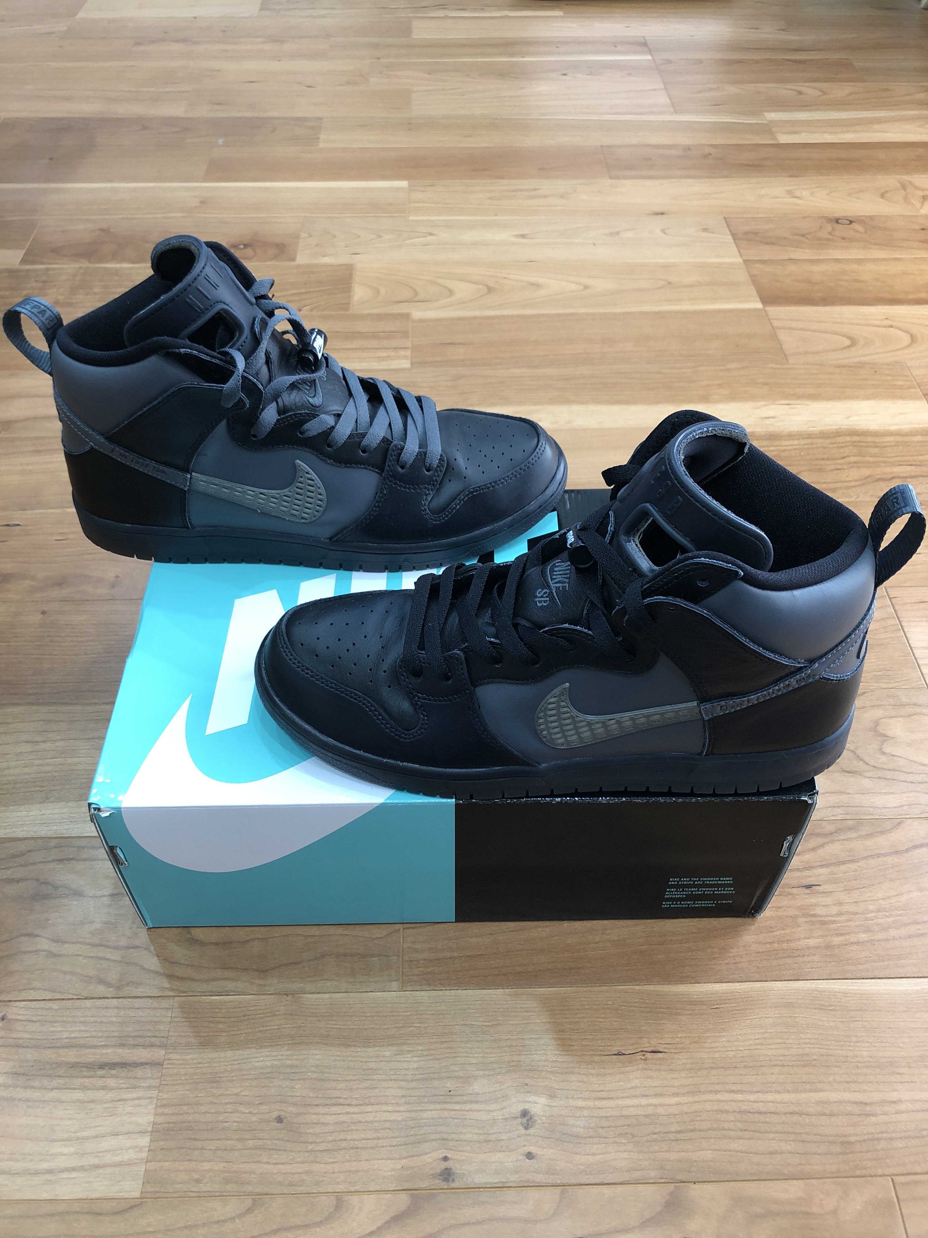 Nike SB Dunk High Pro PRM "Black"