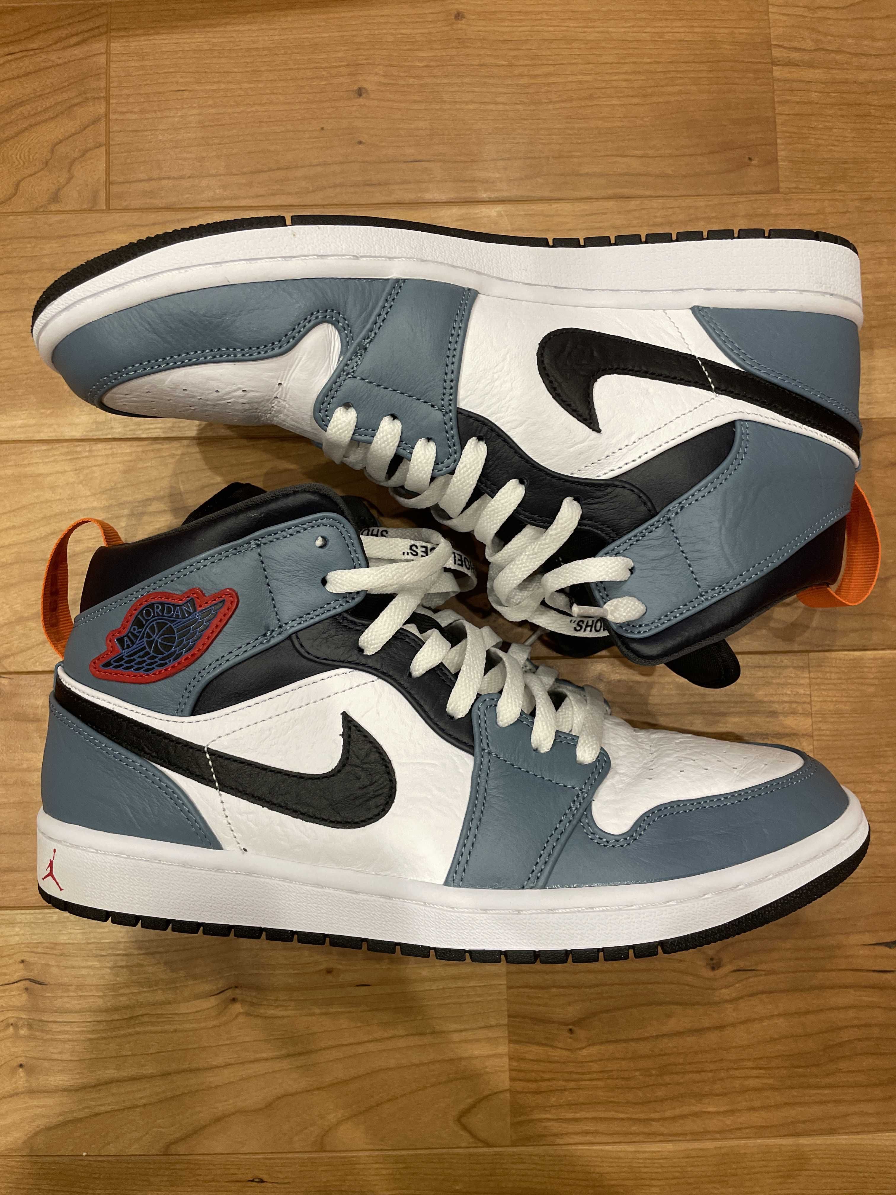 FACETASM × Nike Air Jordan 1 Mid "White/Navy"