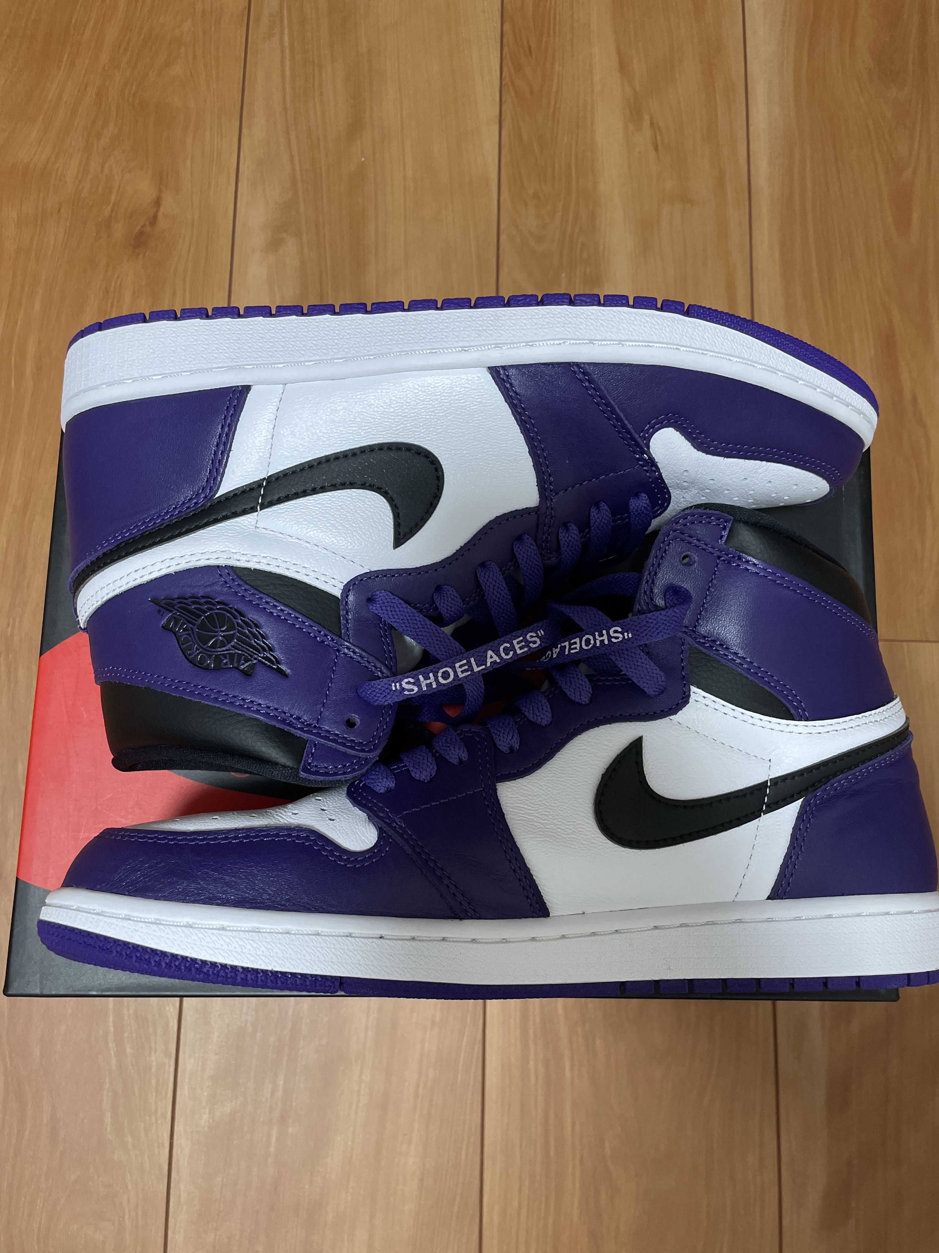 Nike Air Jordan 1 Retro High OG "Court Purple White/Black" (2020)   