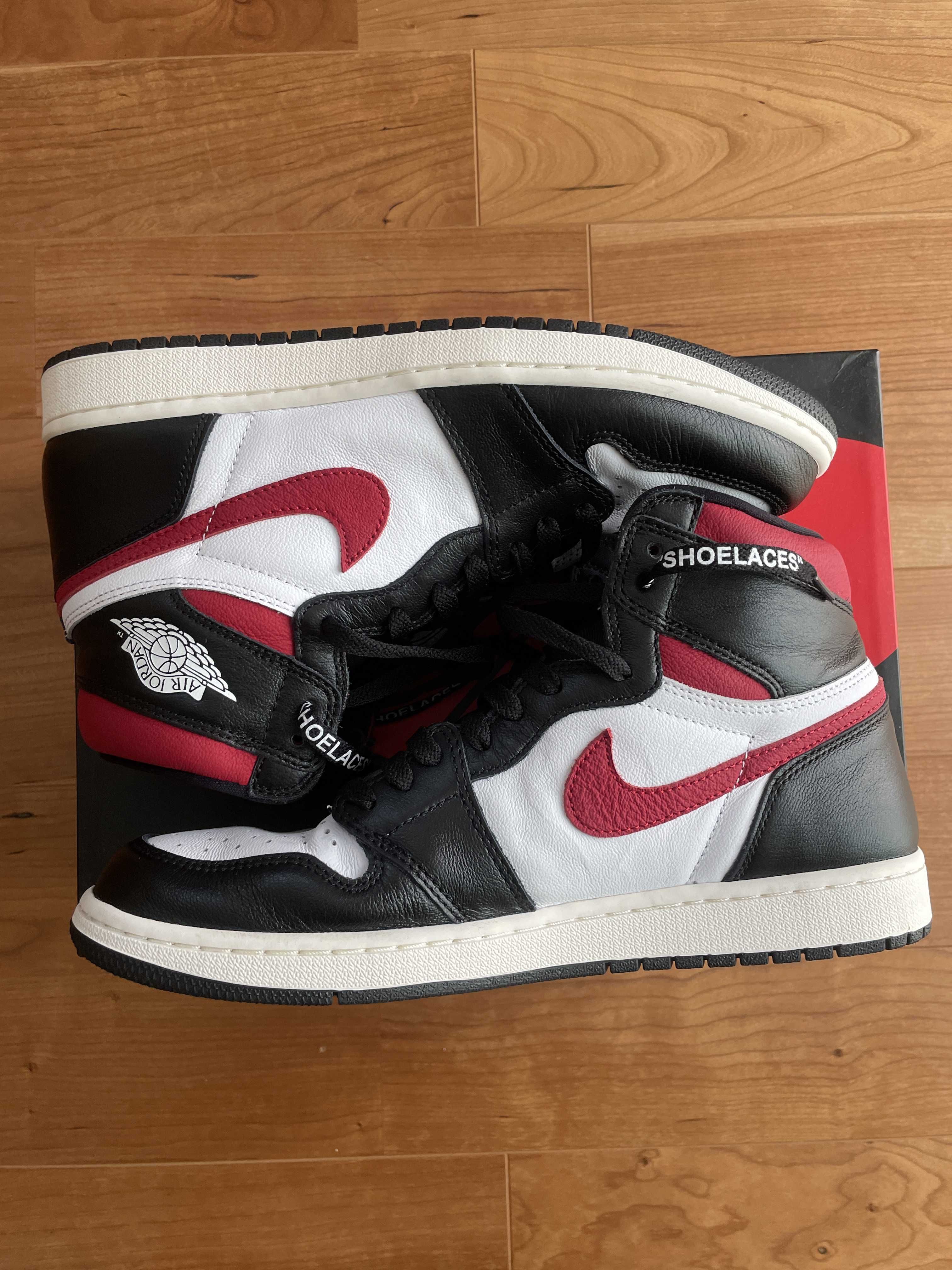Nike Air Jordan 1 Retro High "Black/White/Sail/Gym Red"    