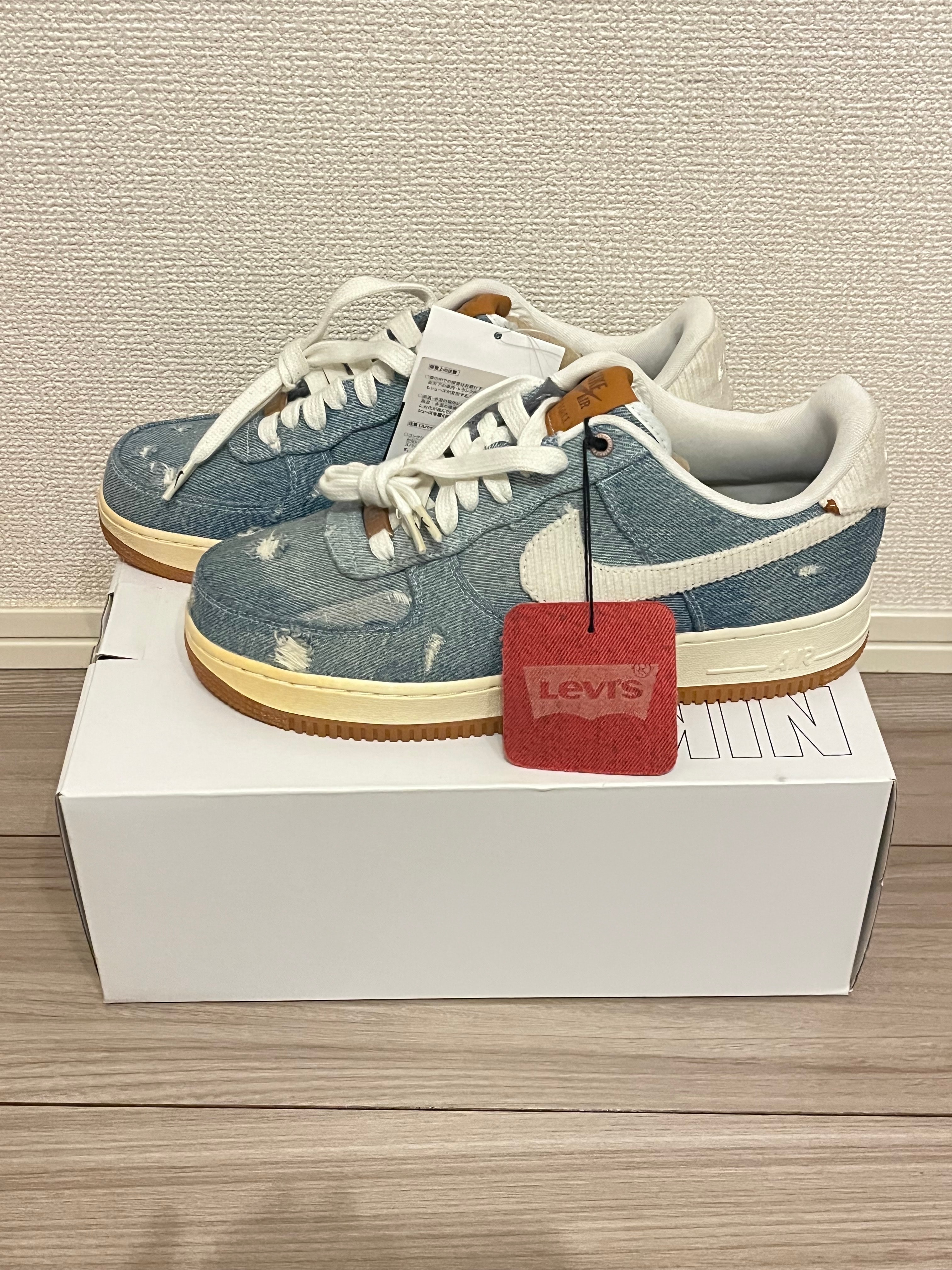 LEVI'S × Nike Air Force 1 Low "White/Denim" (Nike By You)