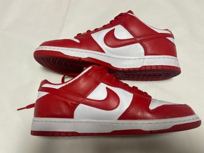Nike Dunk Low SP "White and University Red"