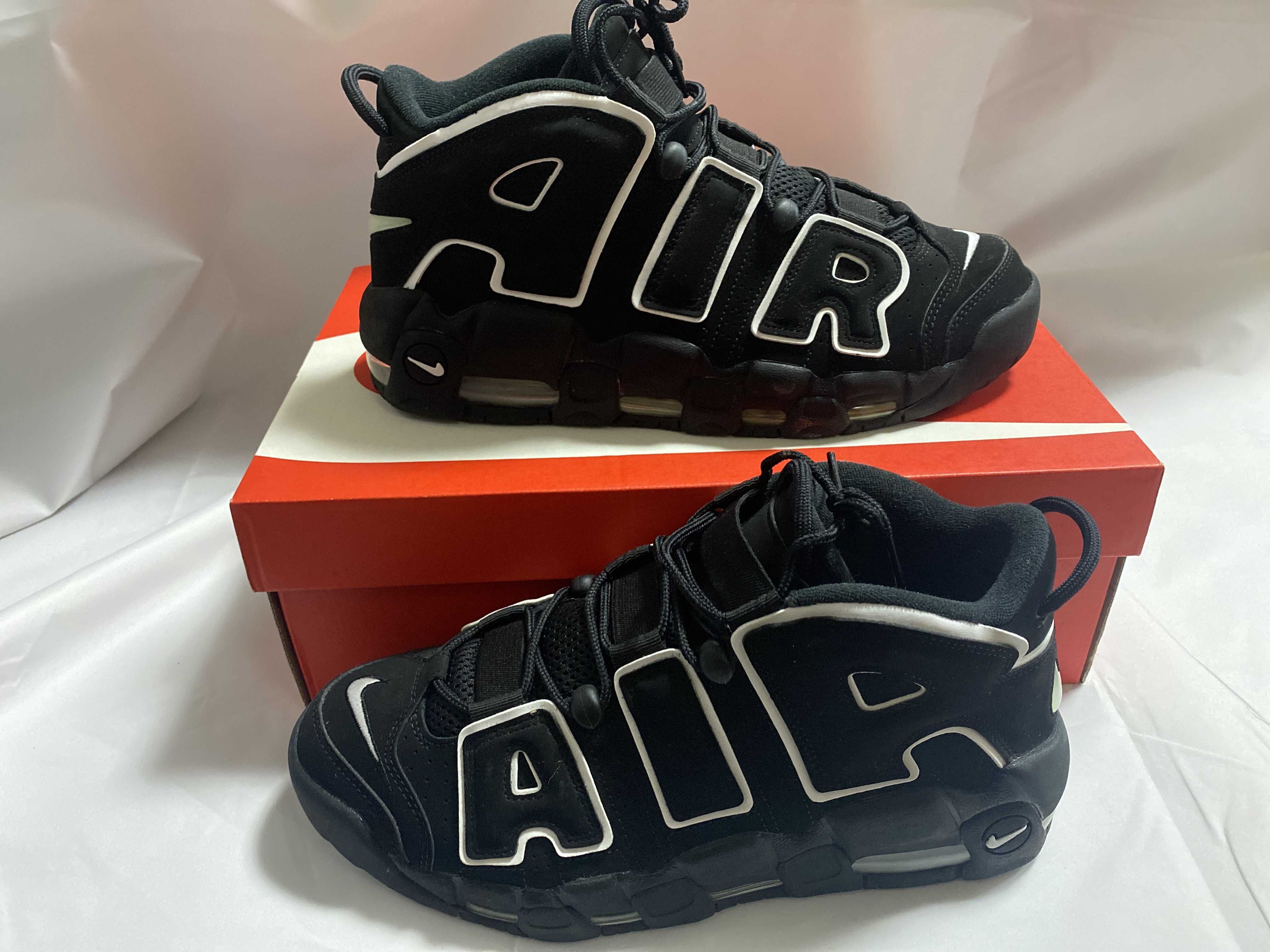 NIKE AIR MORE UPTEMPO "BLACK/WHITE"(2016)