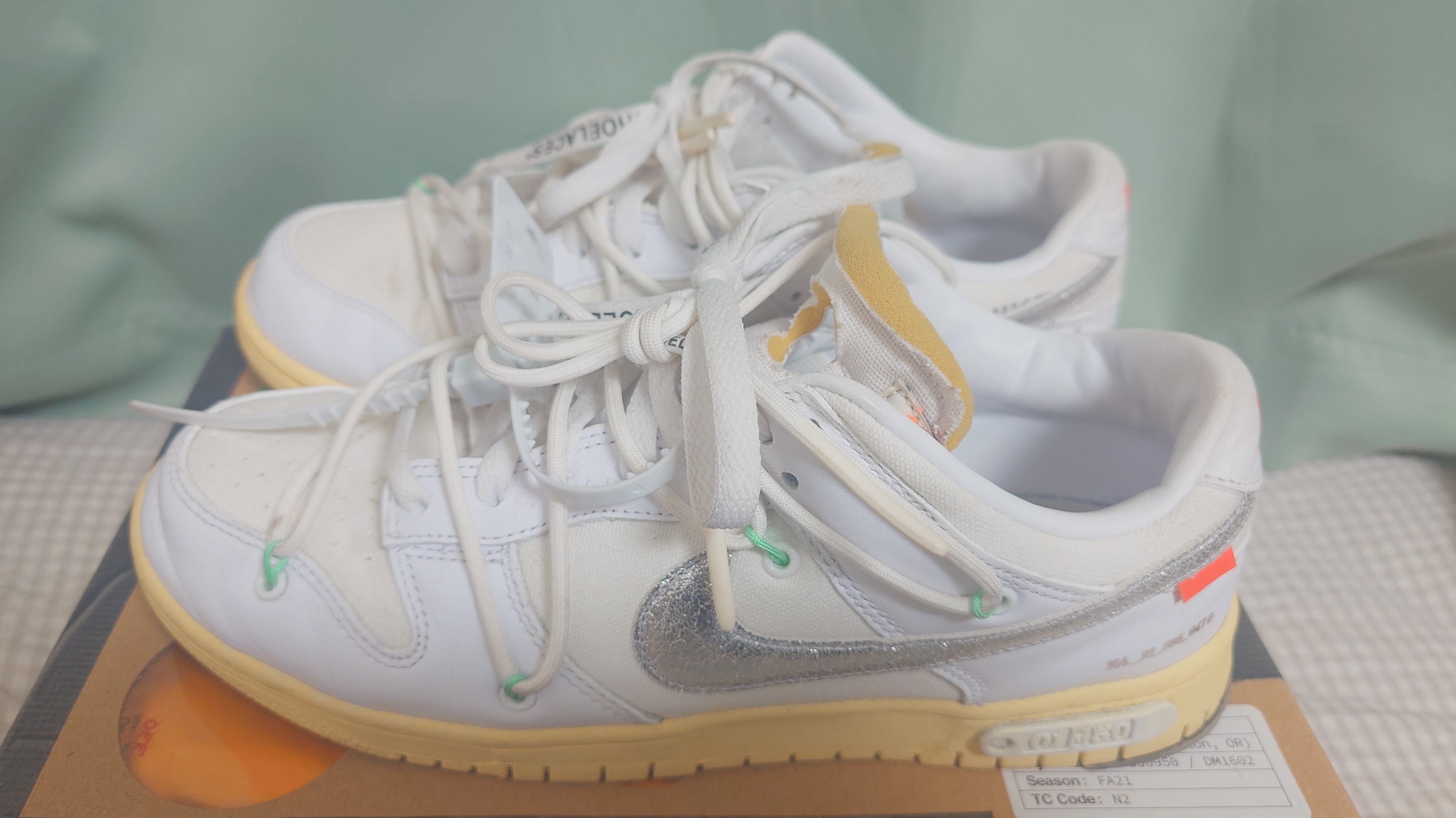 Off-White × Nike Dunk Low 1 of 50 "Lot.1"