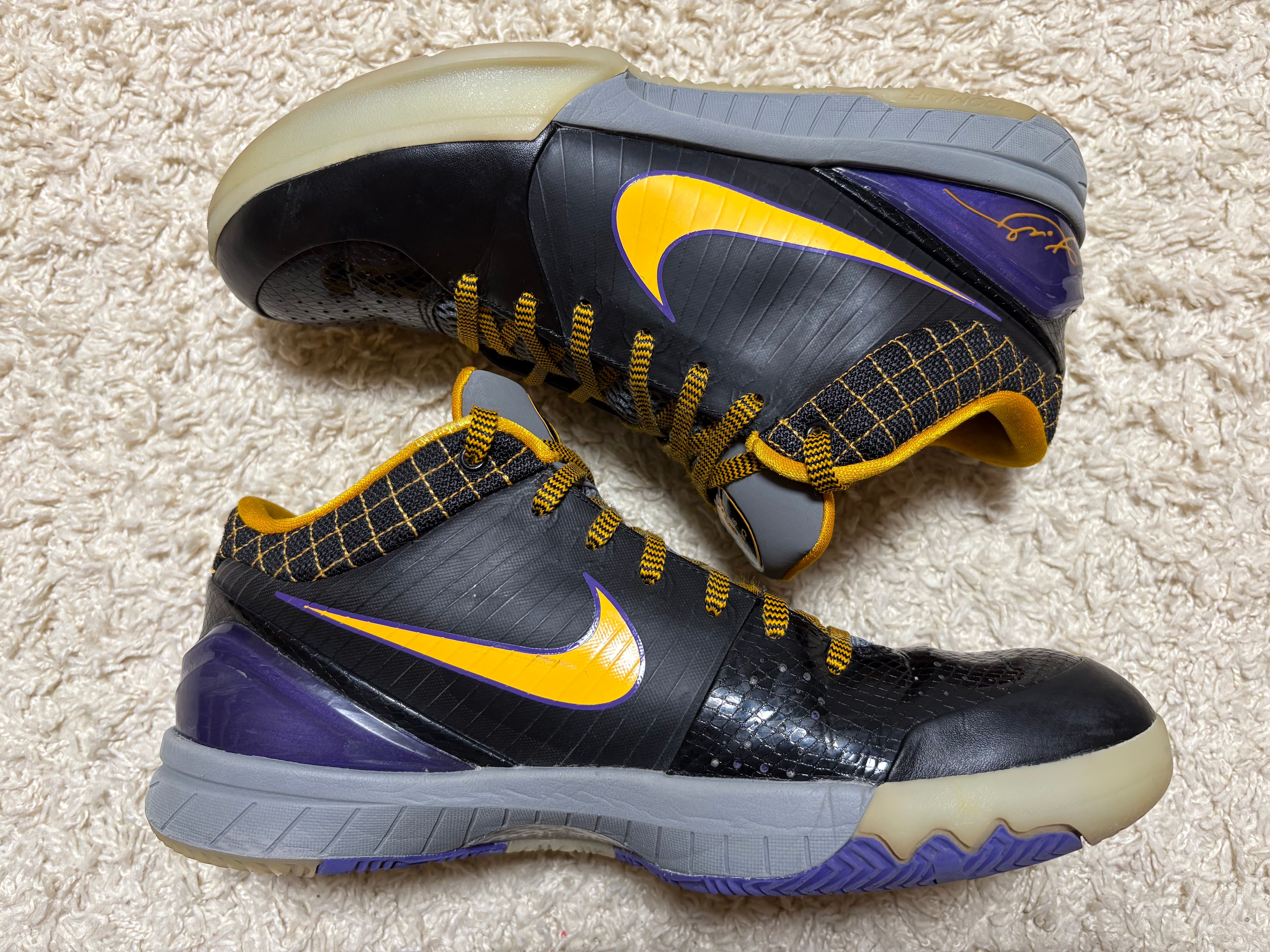 NIKE KOBE IV PROTRO "BLACK/DEL SOL"