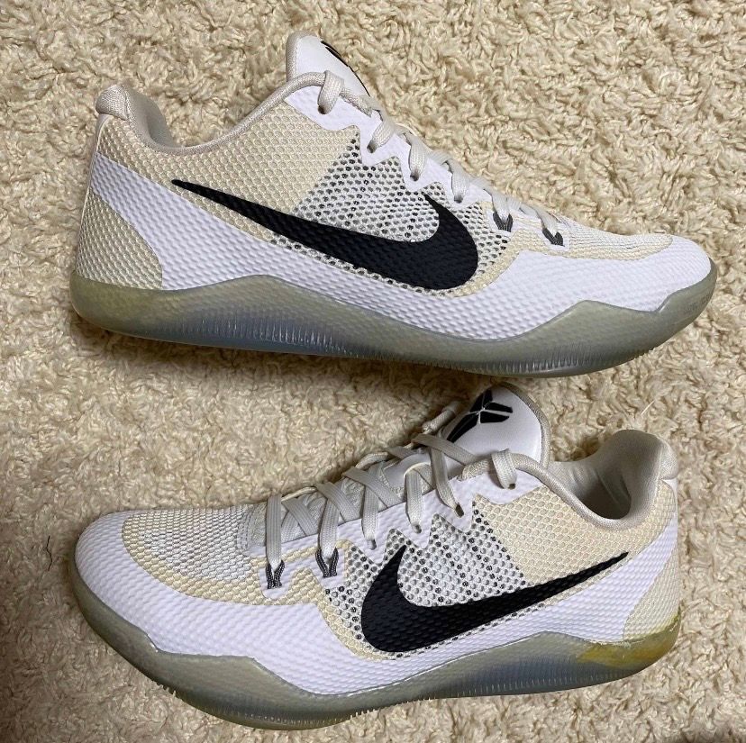 Nike Kobe 11 EM Low Fundamental "White/Cool Grey"