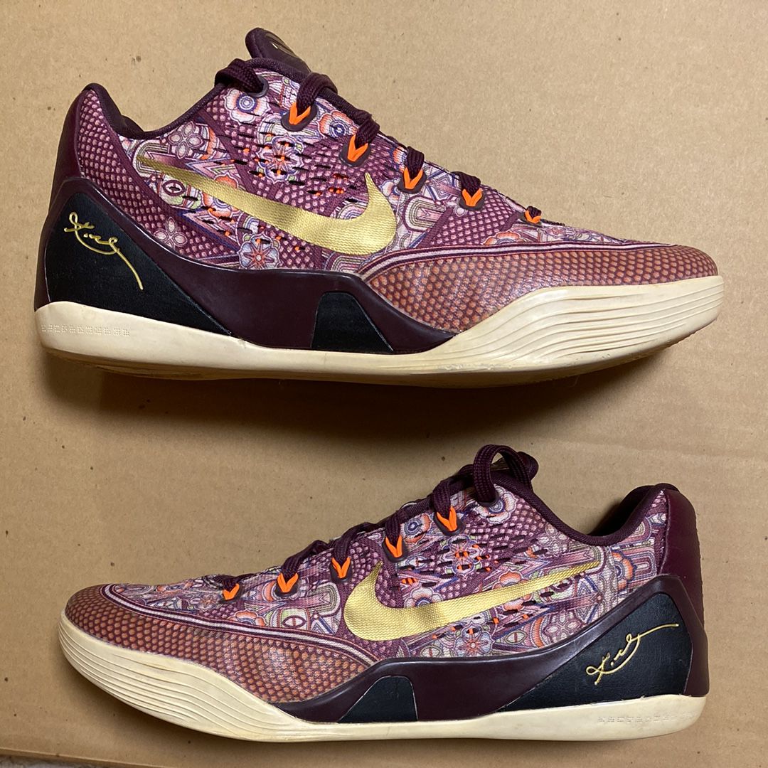 Nike Kobe 9 EM Low Silk "Merlot"