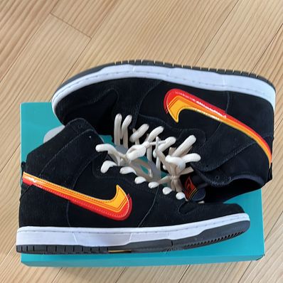 Nike SB Dunk High Pro "Black/Team Orange"