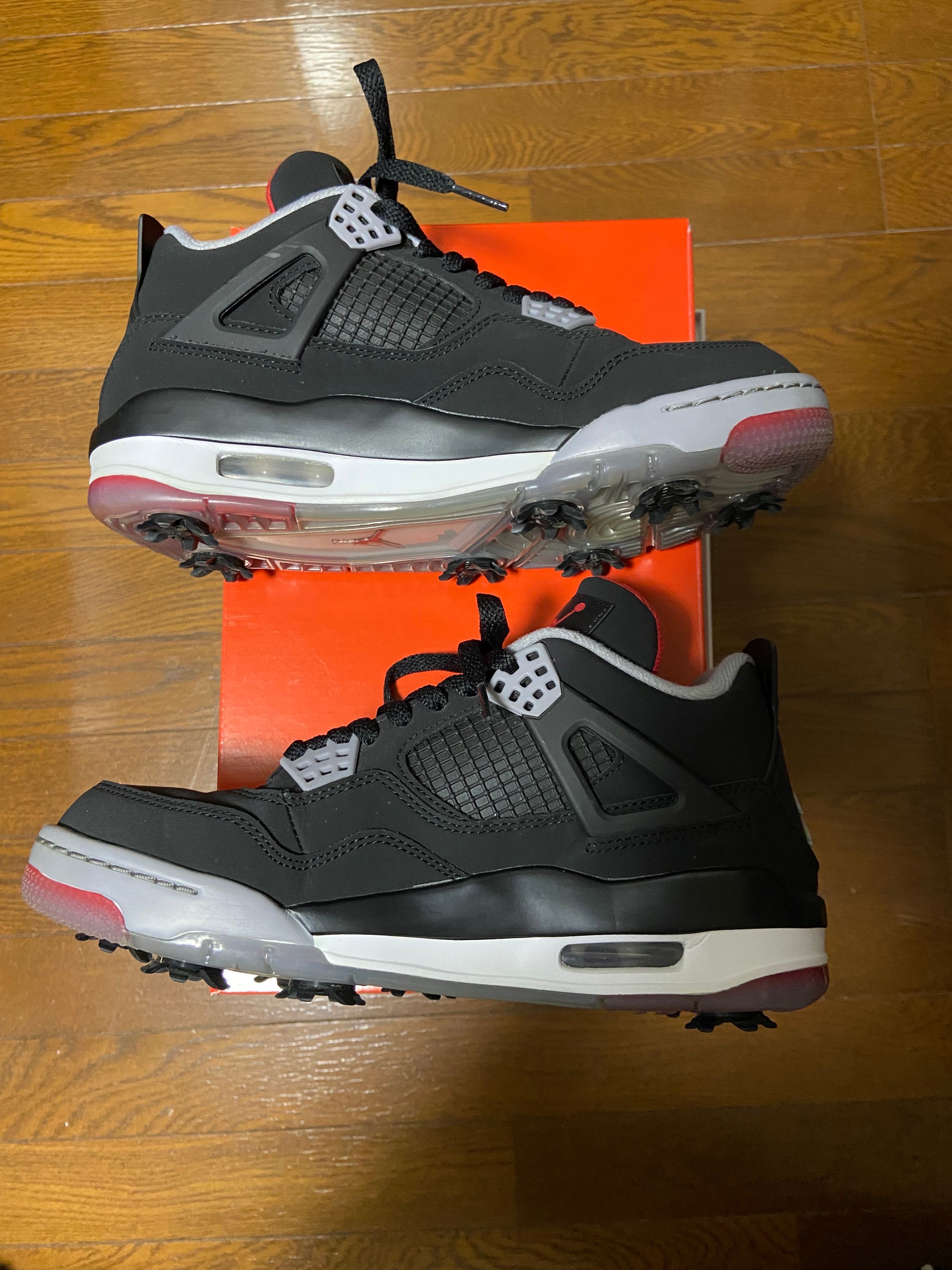 Nike Air Jordan 4 Golf "Bred"