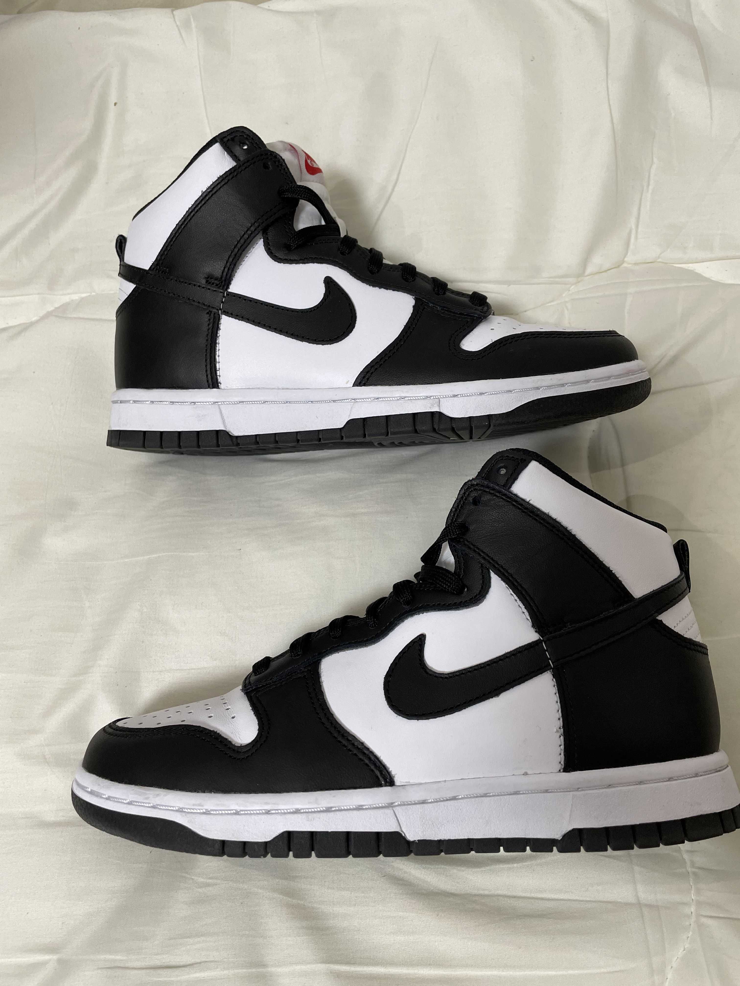 Nike Women's Dunk High "Black and White"