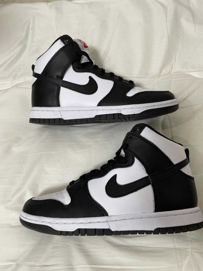 Nike Women's Dunk High "Black and White"