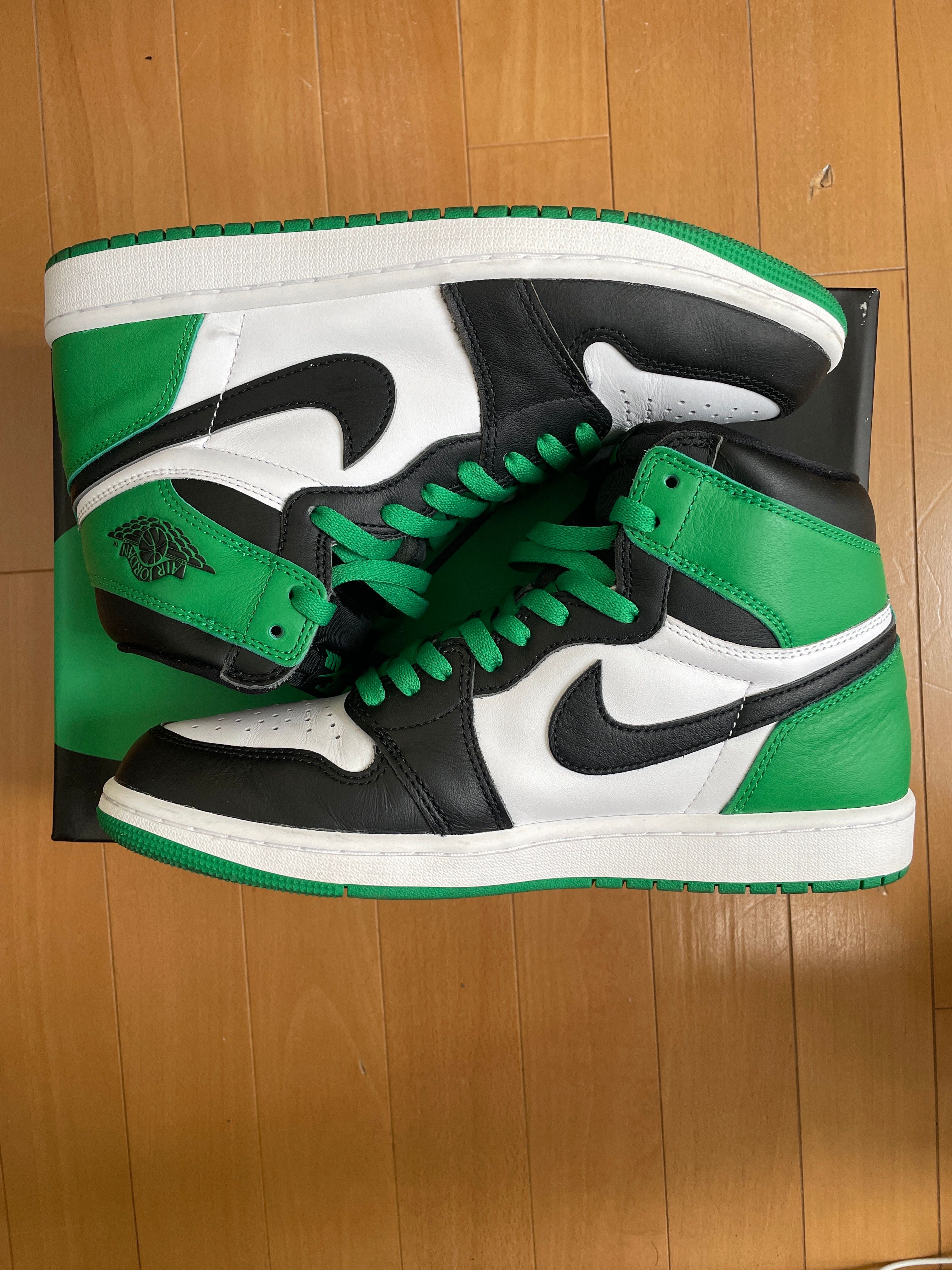Nike Air Jordan 1 Retro High OG "Celtics/Black and Lucky Green" (2023)