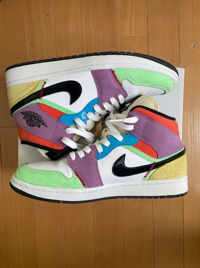 Nike Women's Air Jordan 1 Mid "Multi Color"