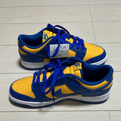 Nike Dunk Low "Blue Jay and University Gold"