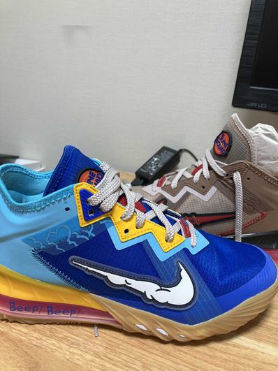 SPACE PLAYERS × NIKE LEBRON 18 LOW "WILE E. × ROADRUNNER"