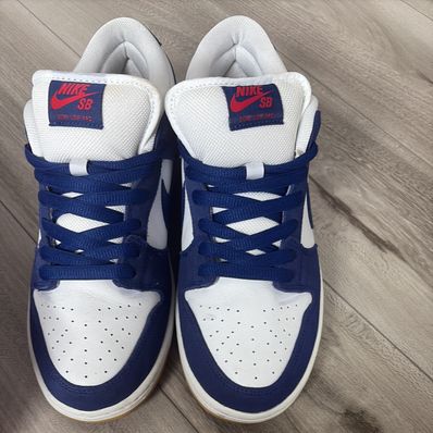 Nike SB Dunk Low "Los Angeles Dodgers/Deep Royal Blue"
