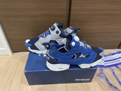 Beams × Reebok Instapump Fury "Navy/White/Royal/Grey"