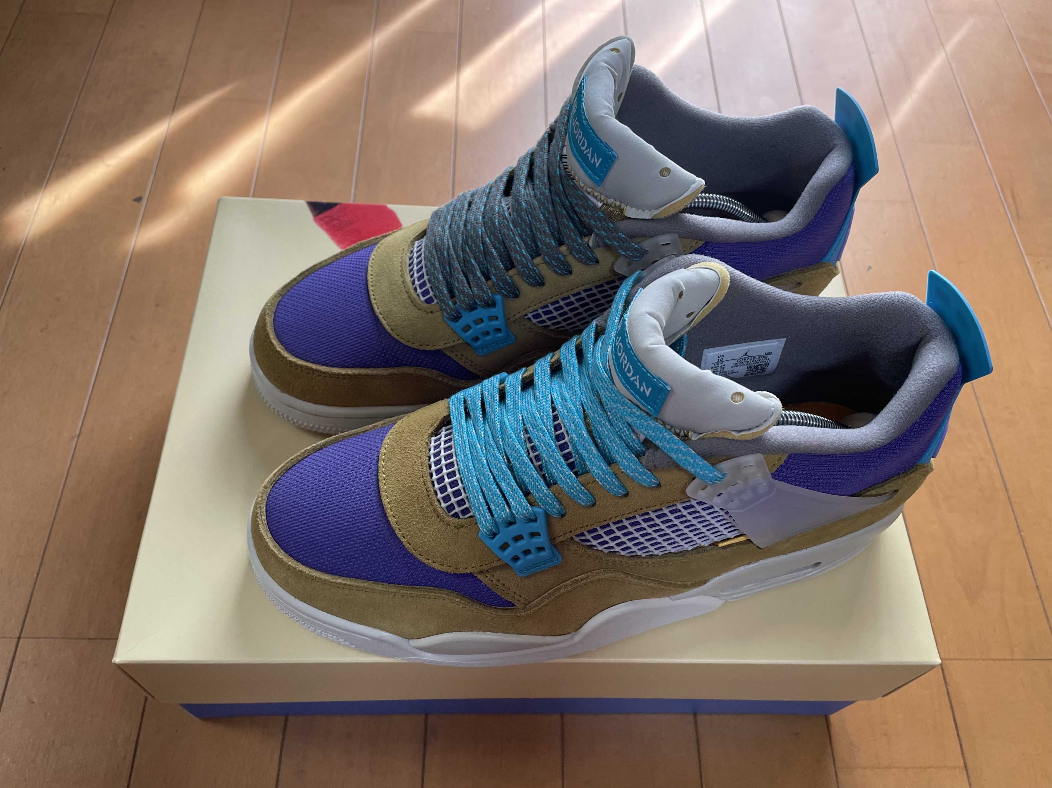 Union × Nike Air Jordan 4 SP "Desert Moss"