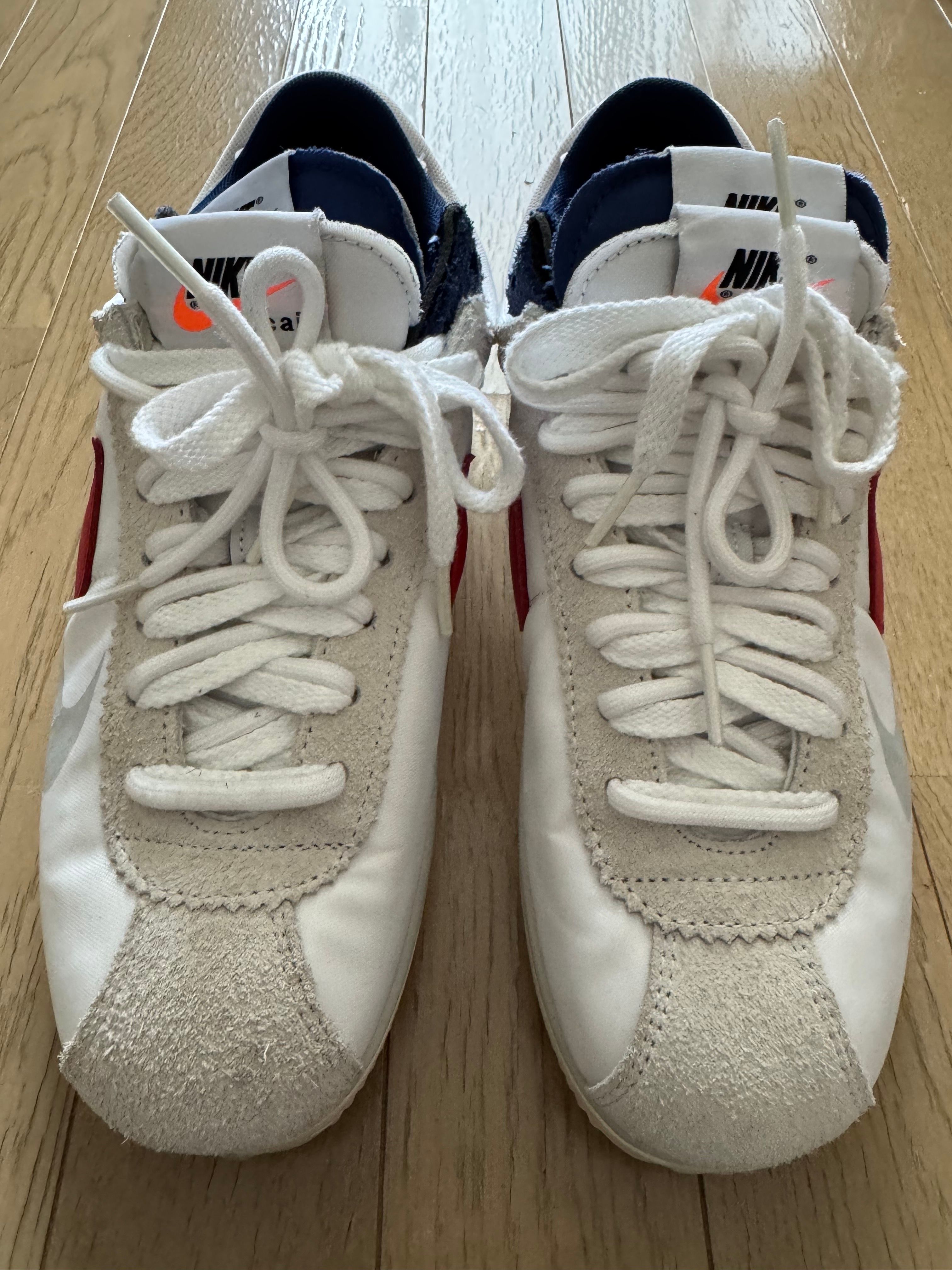 sacai × Nike Zoom Cortez "White and University Red"