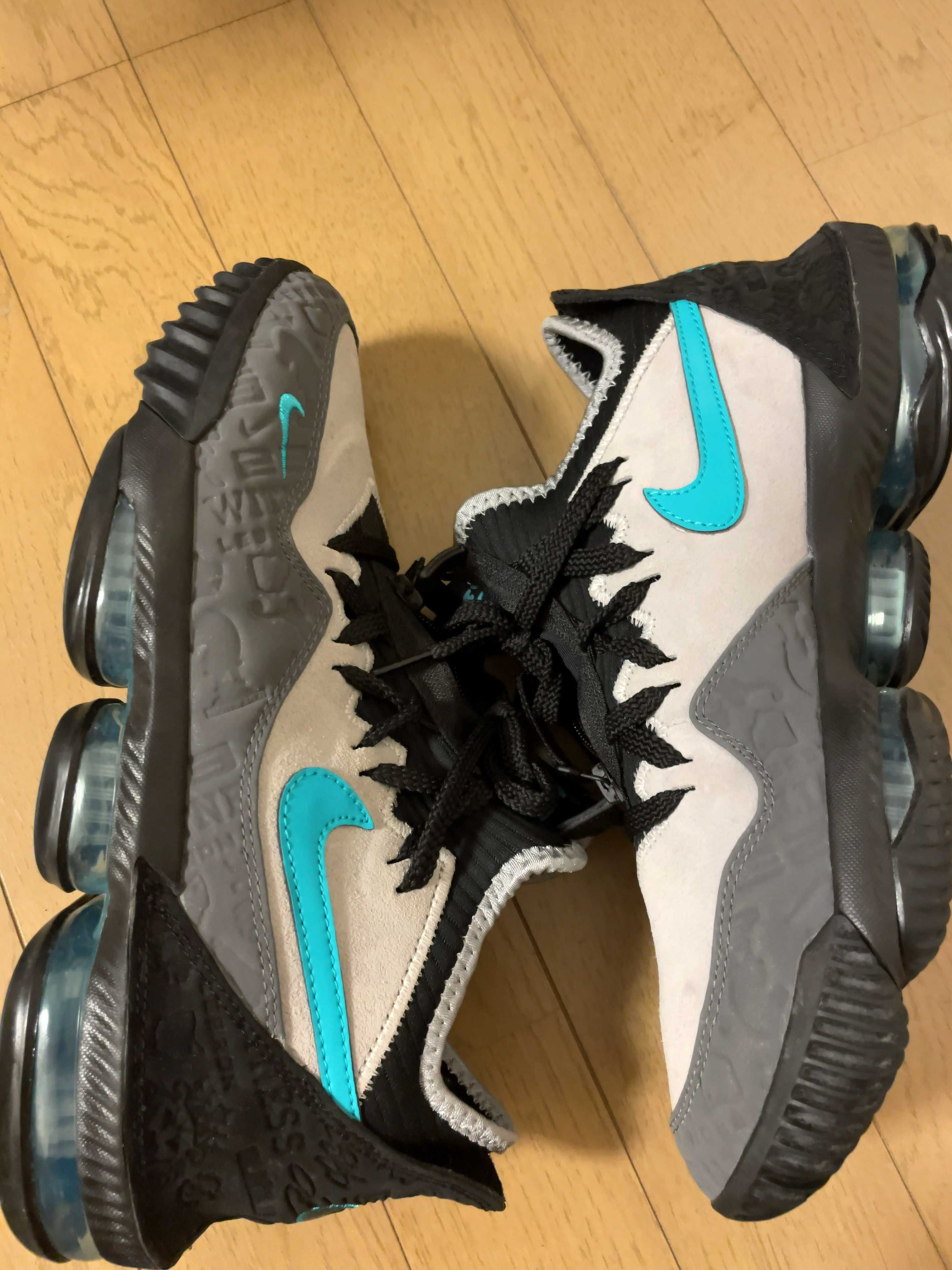 atmos × Nike LeBron 16 "Clear Jade"