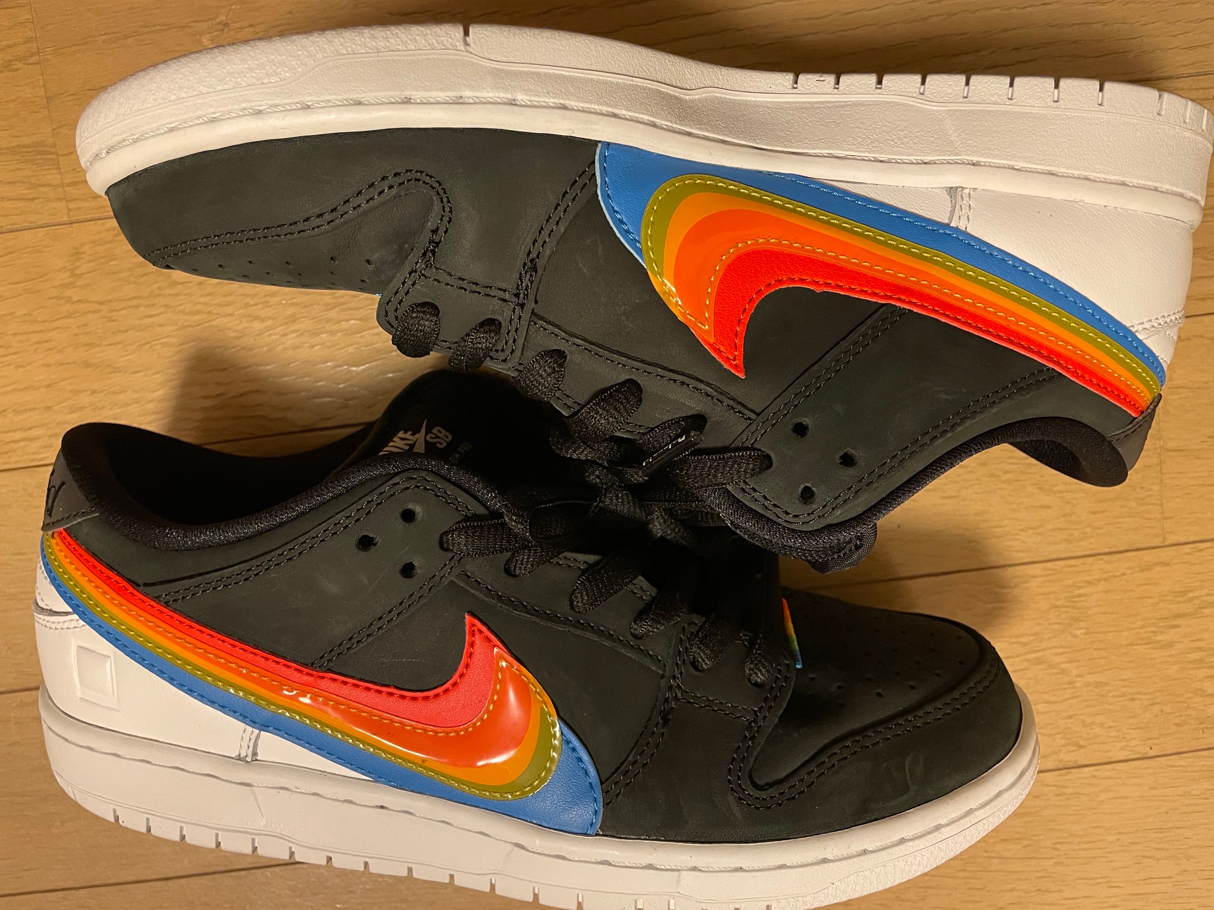 Polaroid × Nike SB Dunk Low Pro QS "Black/White"