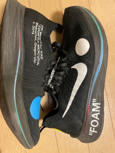 Off-White × Nike Zoom Fly Mercurial Flyknit "Black/White/Volt"