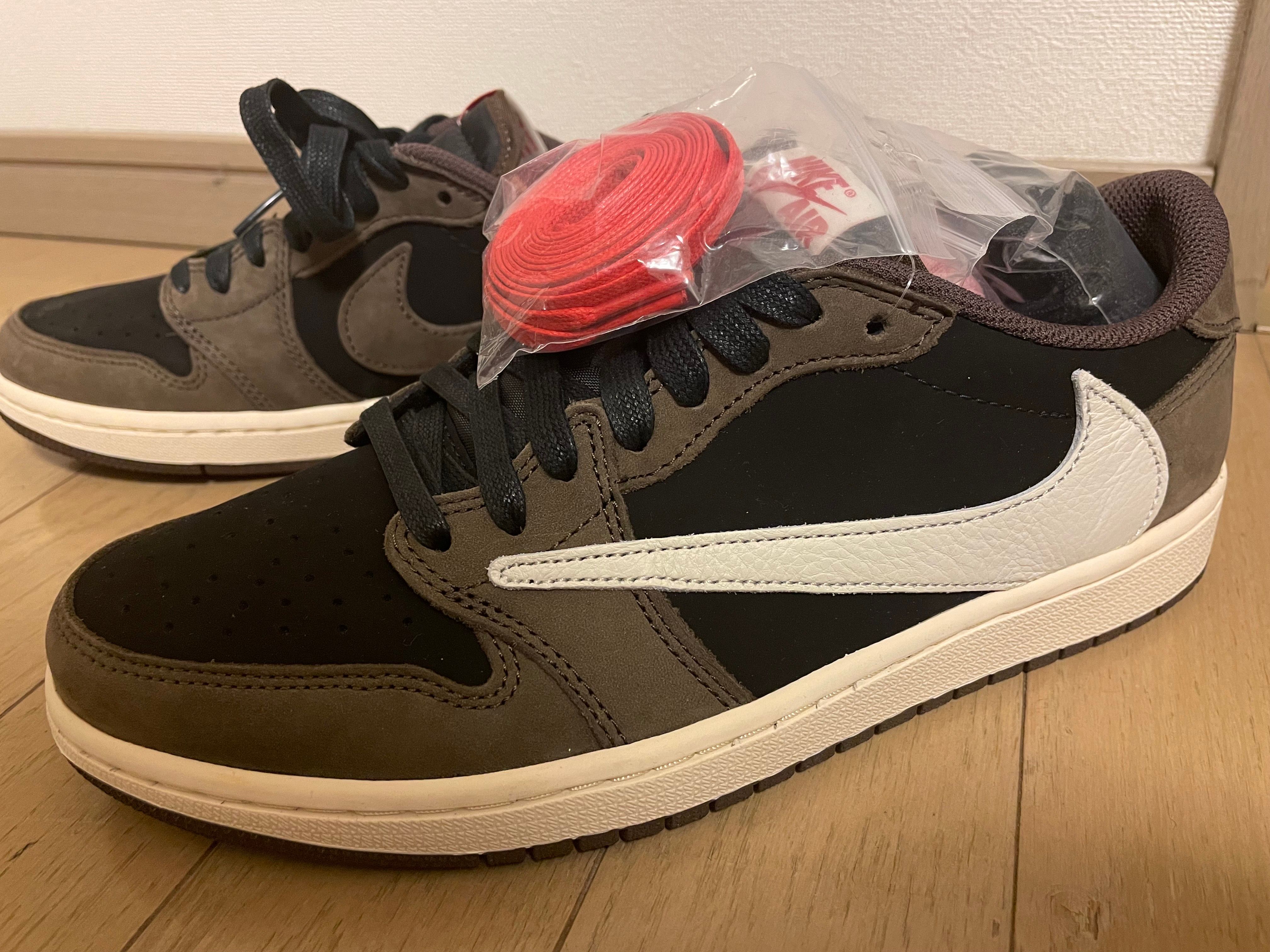 Travis Scott × Nike Air Jordan 1 Low OG SP-T  "Black/Dark Mocha"