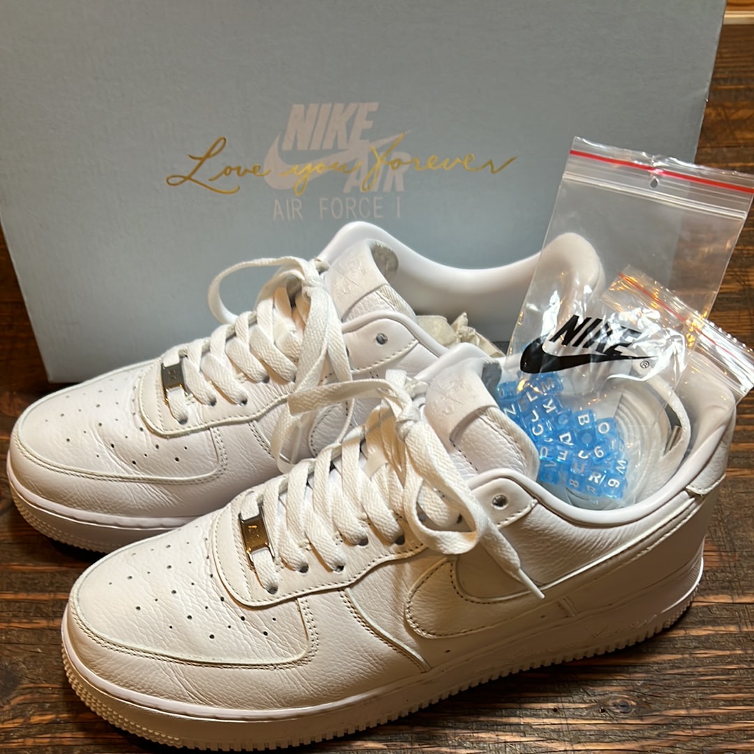 Drake NOCTA × Nike Air Force 1 Low "Love You Forver/White"